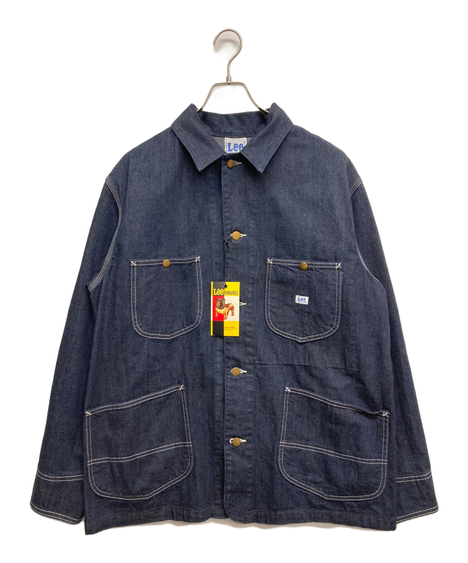 中古・古着通販】LEE (リー) DUNGAREES ロコジャケット ブルー サイズ