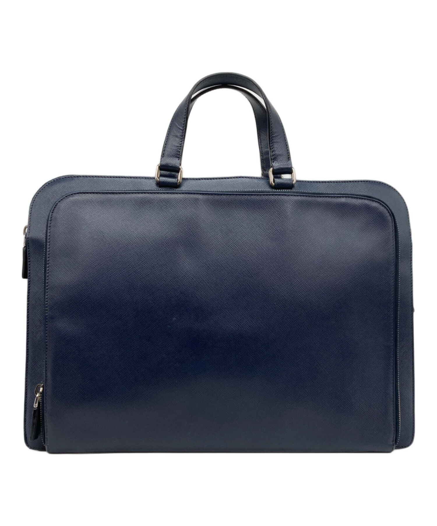 中古・古着通販】PRADA (プラダ) ブリーフケース ネイビー｜ブランド