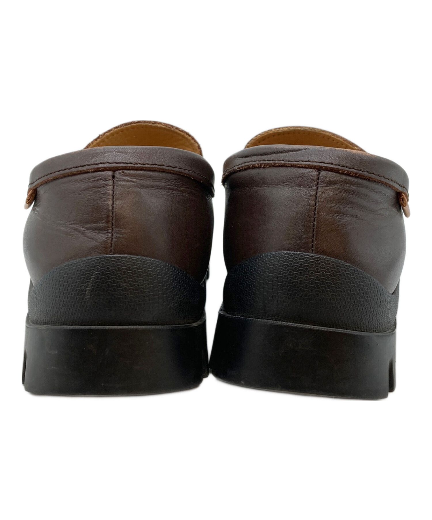 キ*ケ様 Hender Scheme ダークブラウン ローファー 中古・古着通販】HENDER SCHEME (エンダースキーマ) コインローファー