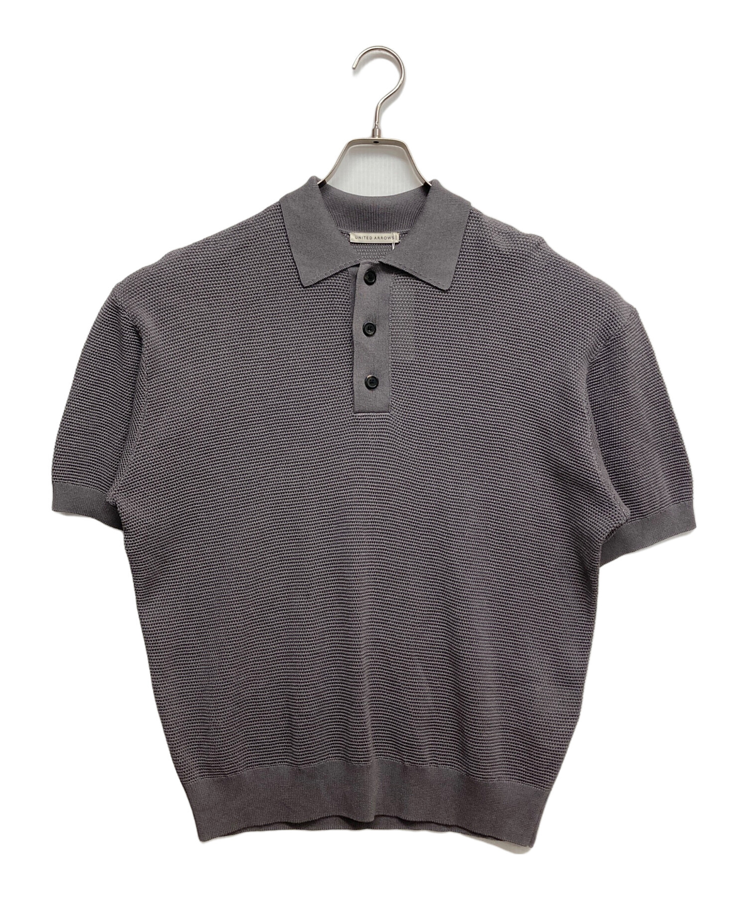 UNITED ARROWS ニットポロシャツ ✴︎未使用 中古・古着通販】UNITED ARROWS (ユナイテッドアローズ) バーズアイ