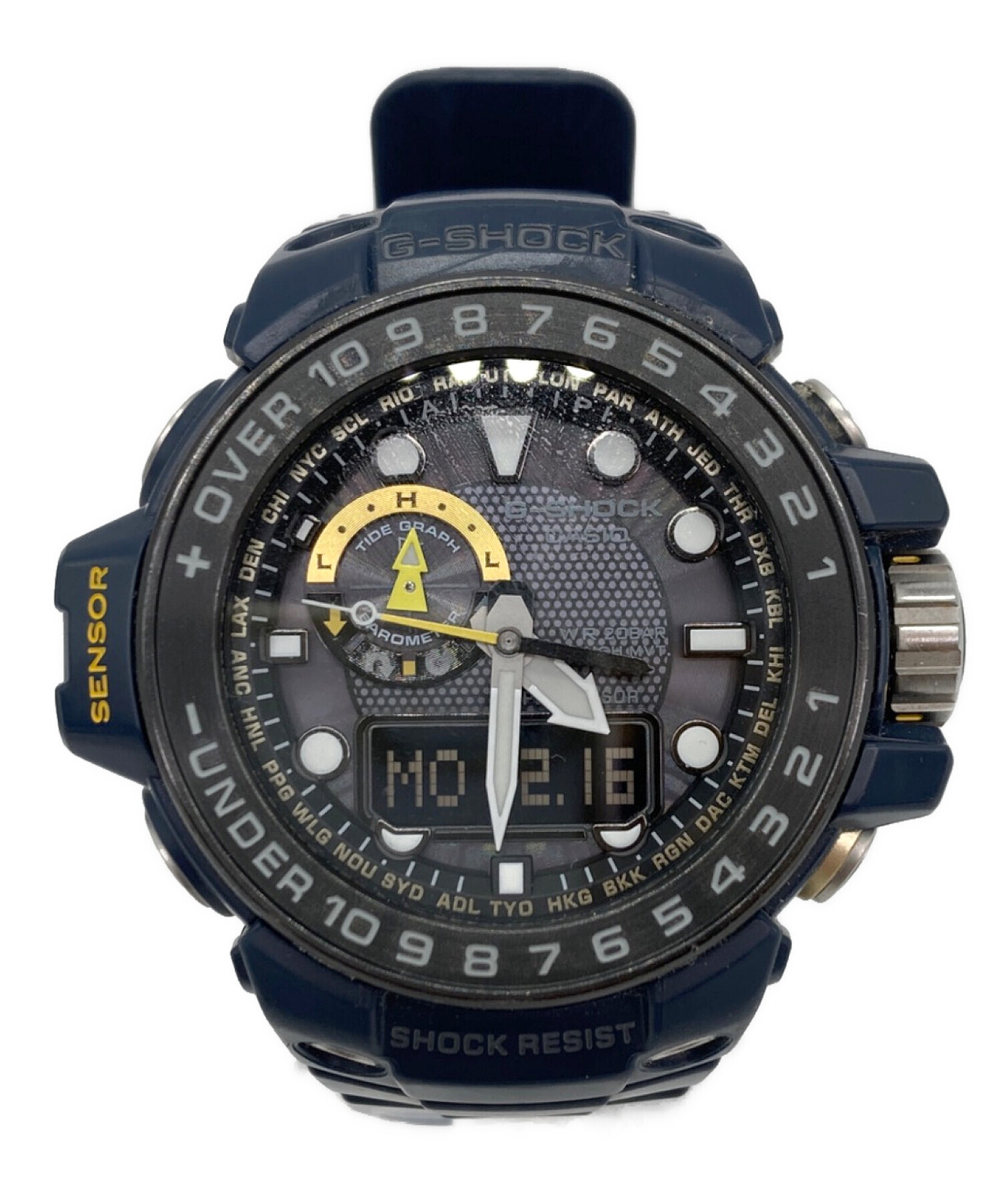 中古・古着通販】CASIO (カシオ) GULFMASTER ブラック｜ブランド・古着 
