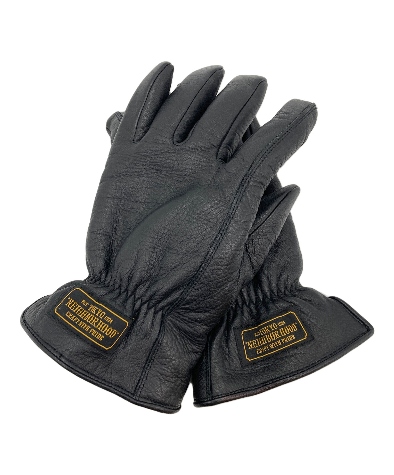 中古・古着通販】NEIGHBORHOOD (ネイバーフッド) レザーグローブ