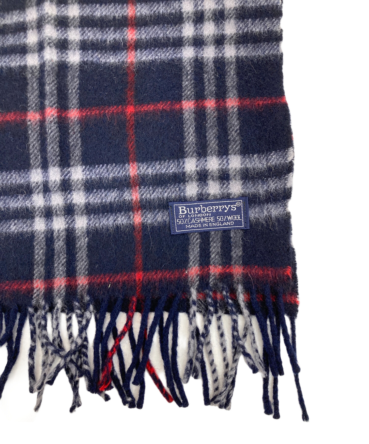 中古・古着通販】Burberry's (バーバリーズ) カシミヤウール混マフラー