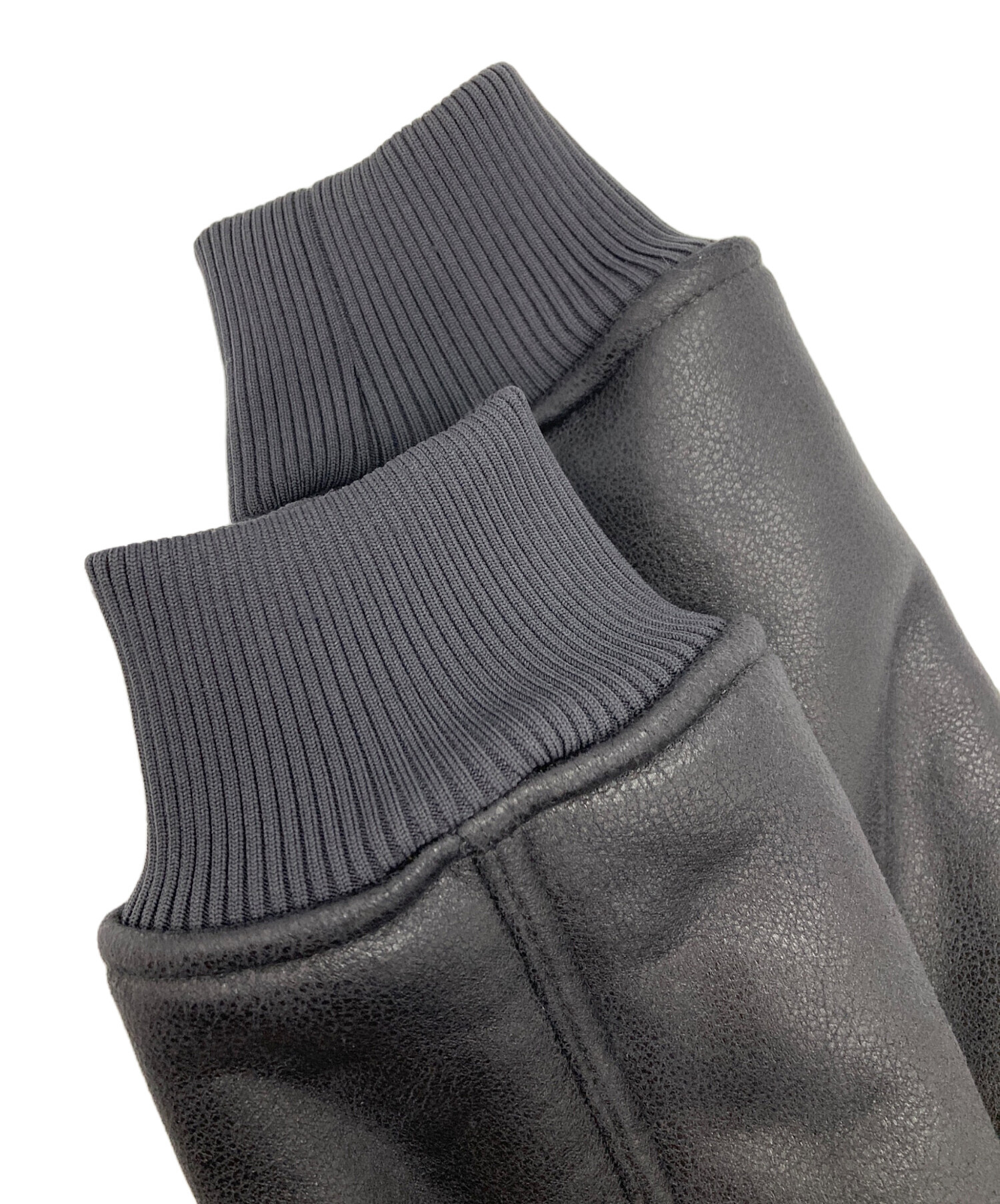 中古・古着通販】ZARA (ザラ) フェイクムートンジャケット ブラック