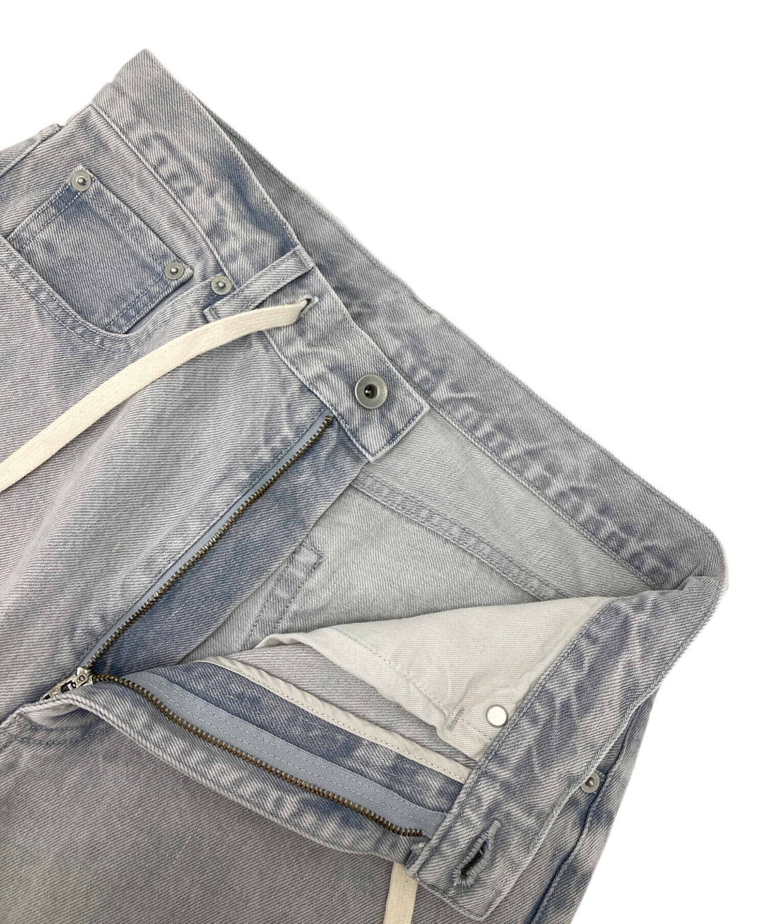 中古・古着通販】Whim Gazette (ウィムガゼット) ドロストデニムパンツ