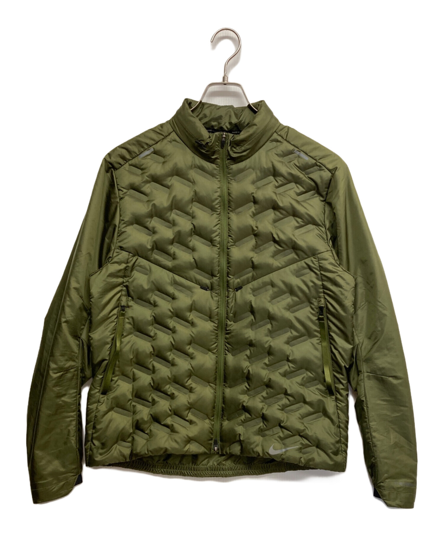 中古・古着通販】NIKE (ナイキ) ダウンジャケット カーキ サイズ:M