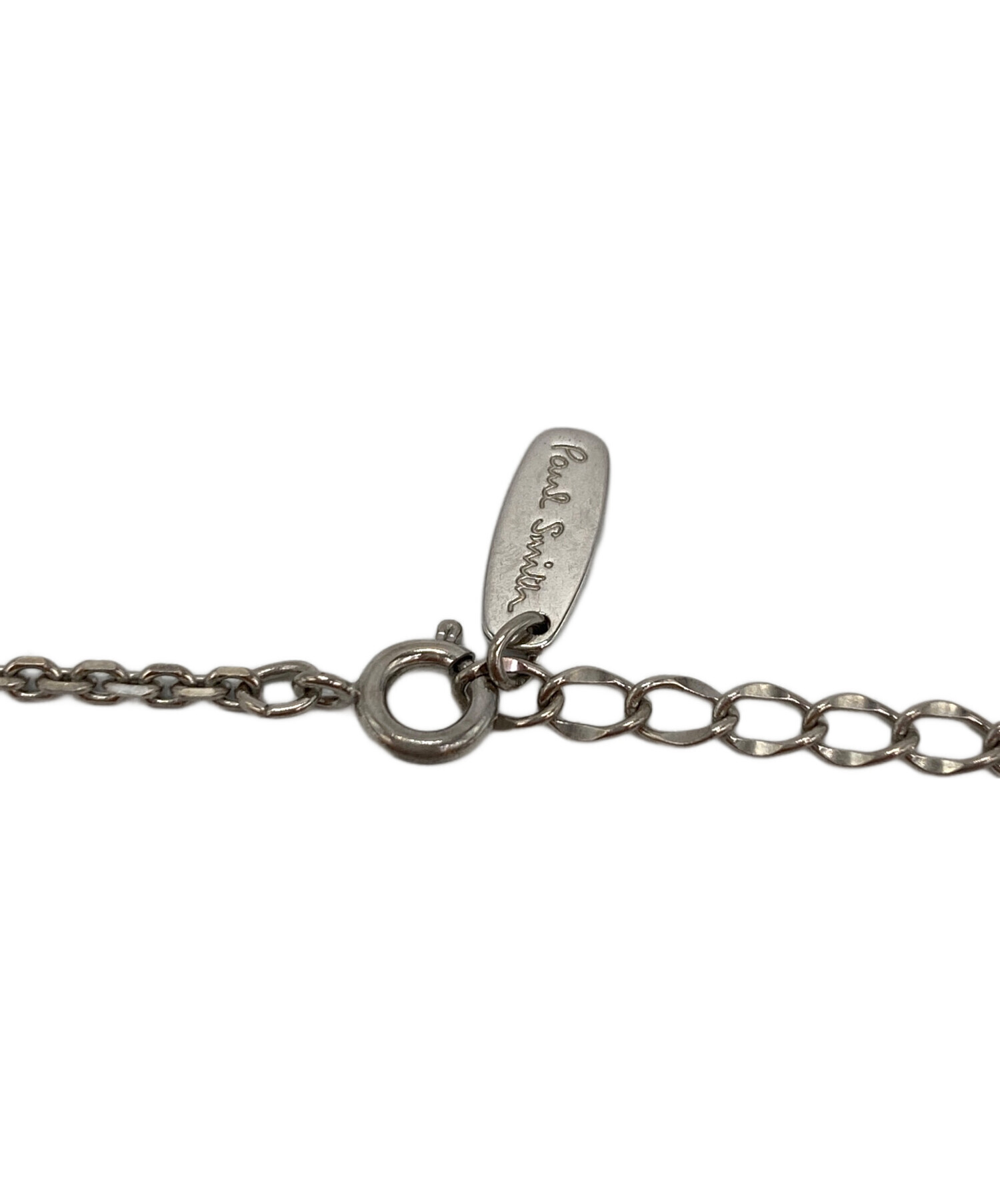 中古・古着通販】Paul Smith (ポールスミス) ロゴプレートネックレス