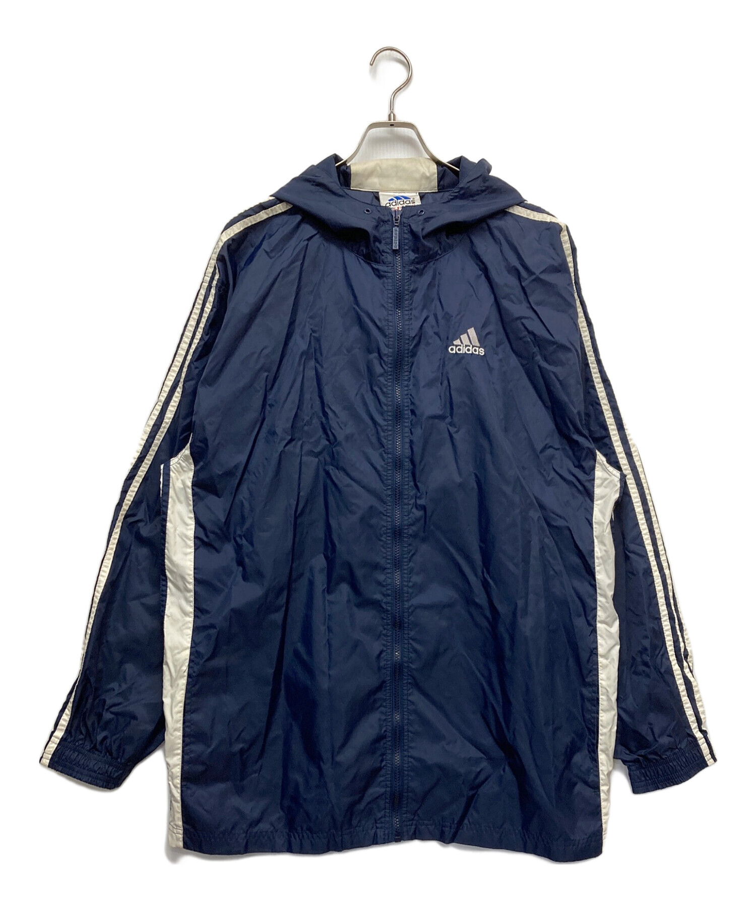 中古・古着通販】adidas (アディダス) 90'Sナイロンフーデッド