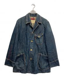 珍品 Levi's リーバイス カバーオール redloopレッドループ　00s Levi's Redloop リーバイスレッドループ 黒デニム カバーオール M