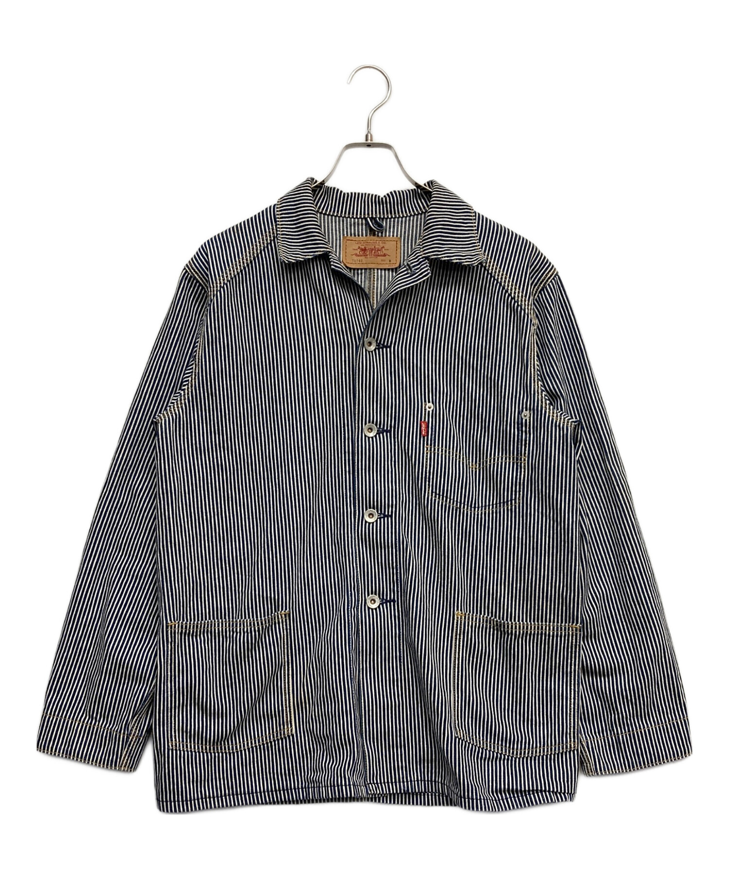 中古・古着通販】LEVI'S (リーバイス) ヒッコリーストライプデニム