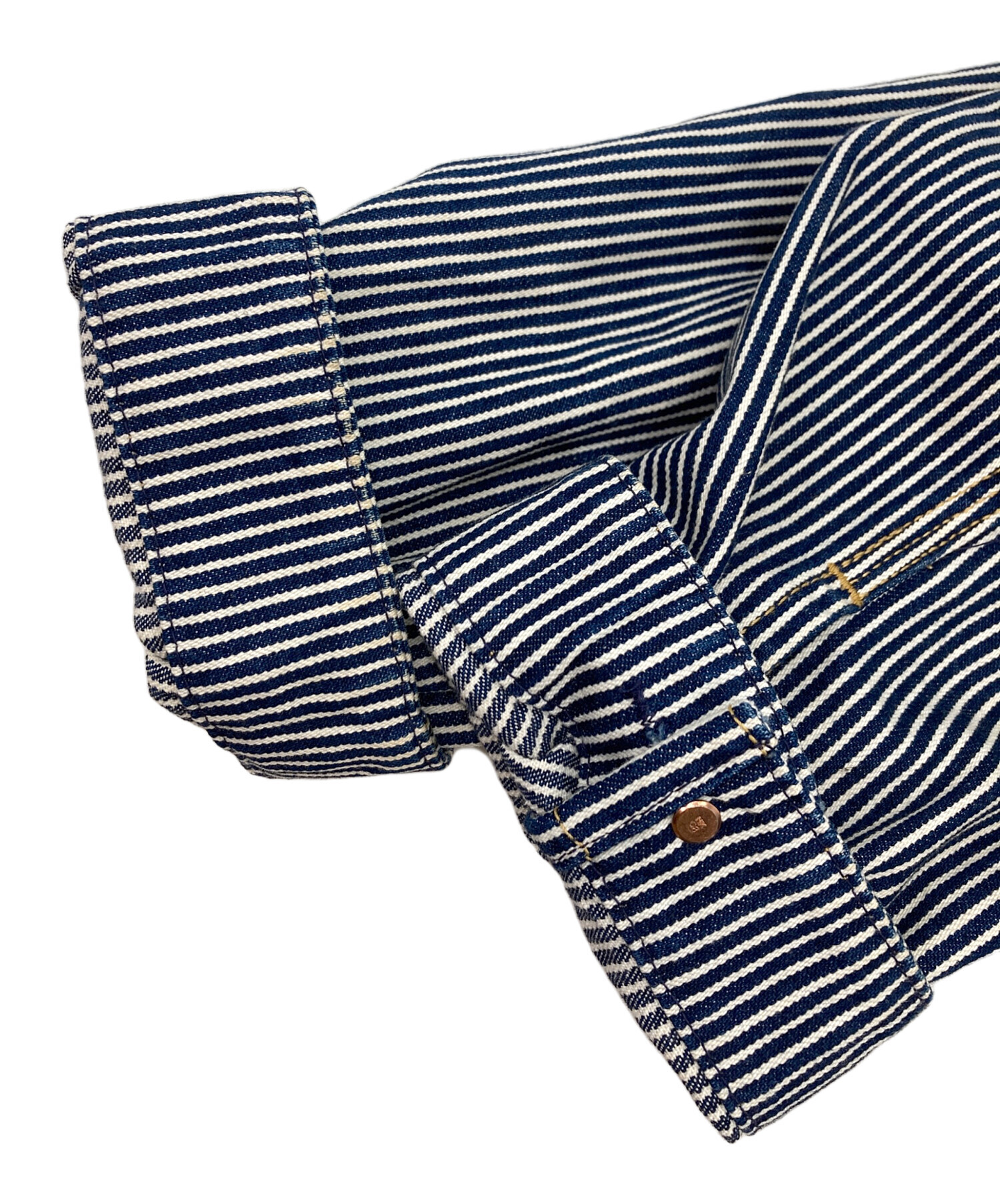 中古・古着通販】LEVI'S (リーバイス) ヒッコリーストライプデニム