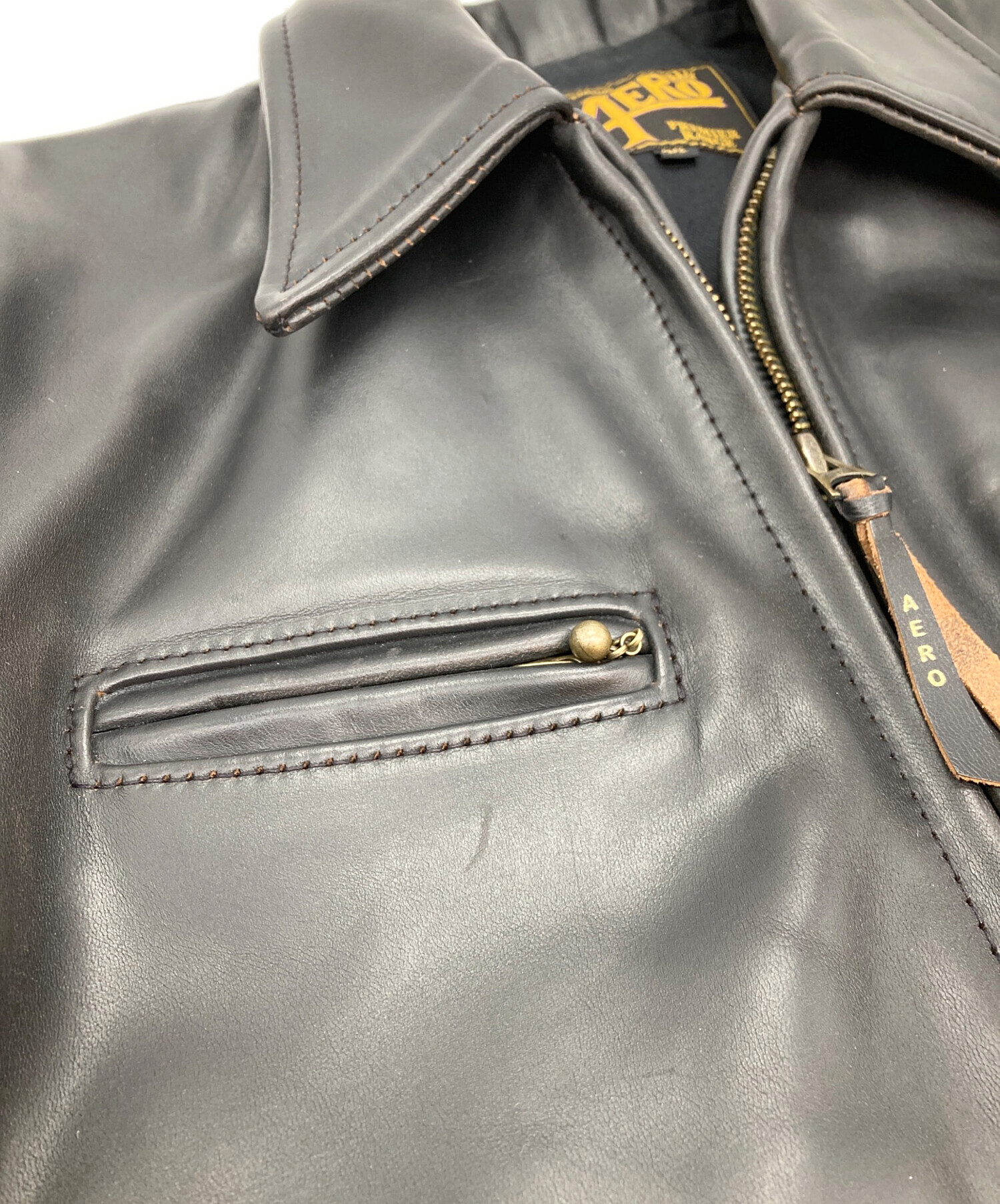 中古・古着通販】Aero LEATHER (エアロレザー) ハイウェイマン ホース