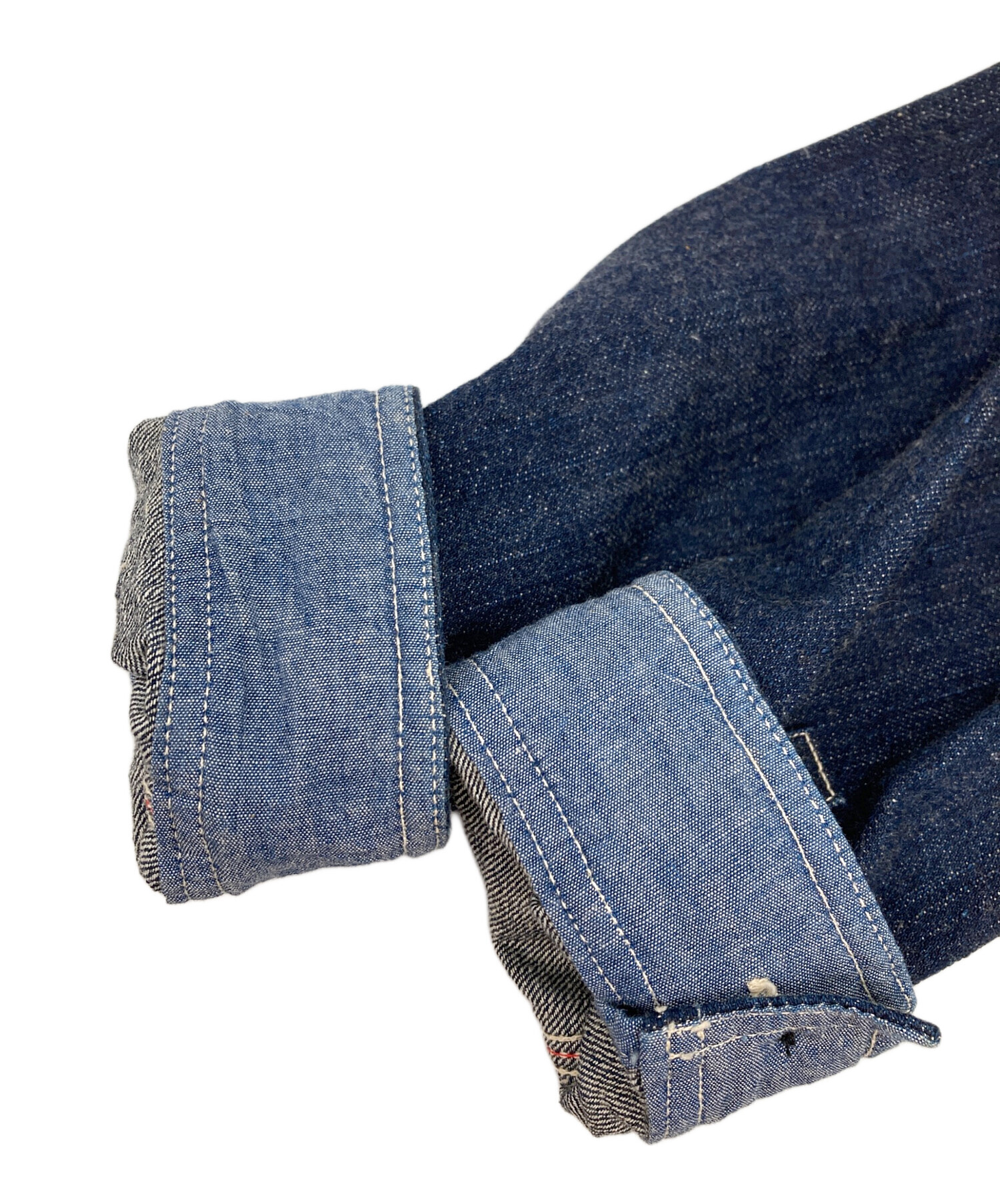 中古・古着通販】FLAT HEAD (フラット ヘッド) DENIM WORKSHIRT