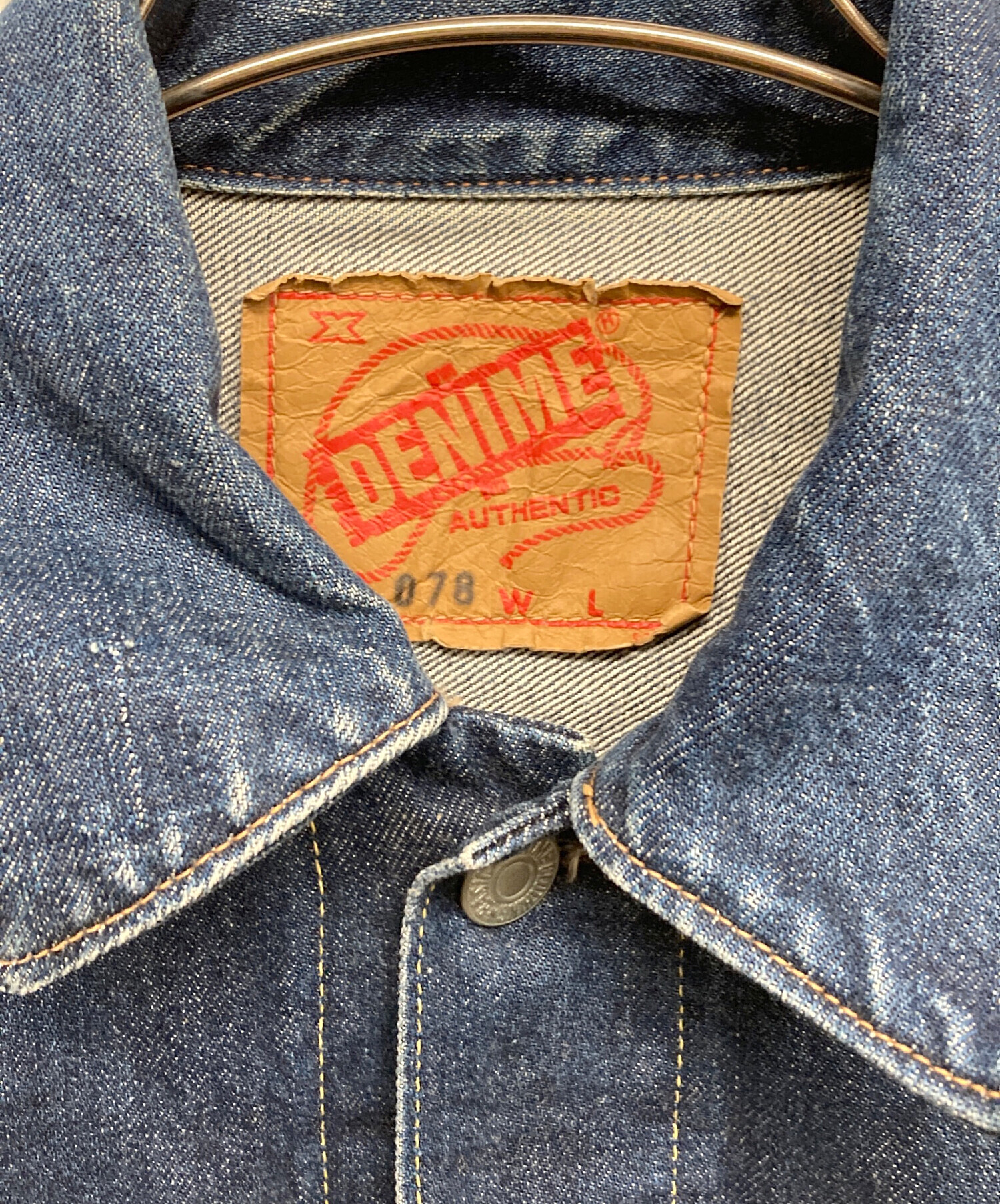 中古・古着通販】DENIME (ドゥニーム) LOT 078 デニムジャケット