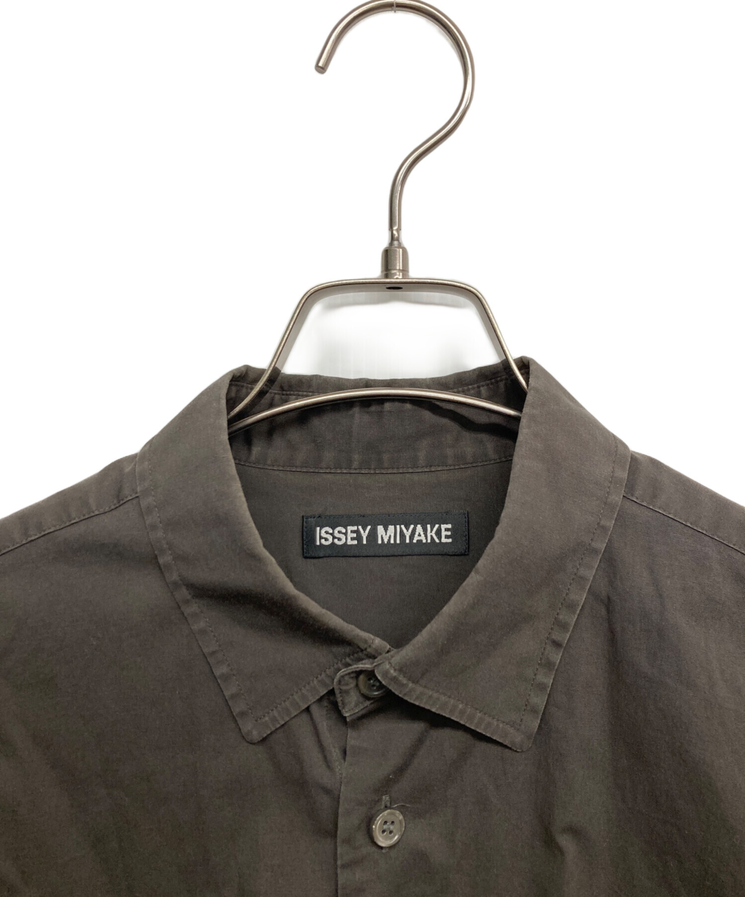 中古・古着通販】ISSEY MIYAKE (イッセイミヤケ) レギュラーシャツ