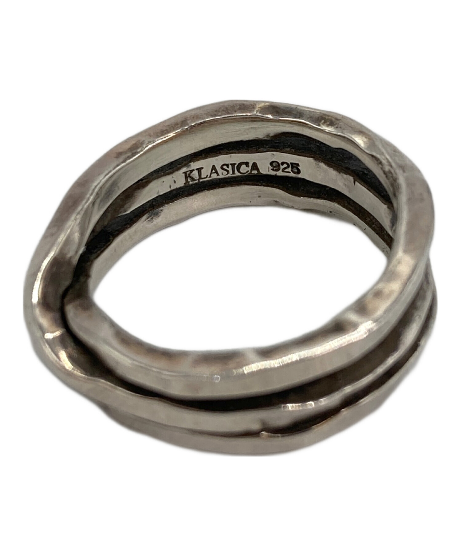 中古・古着通販】KLASICA (クラシカ) 2×2 Ring シルバー サイズ:18号