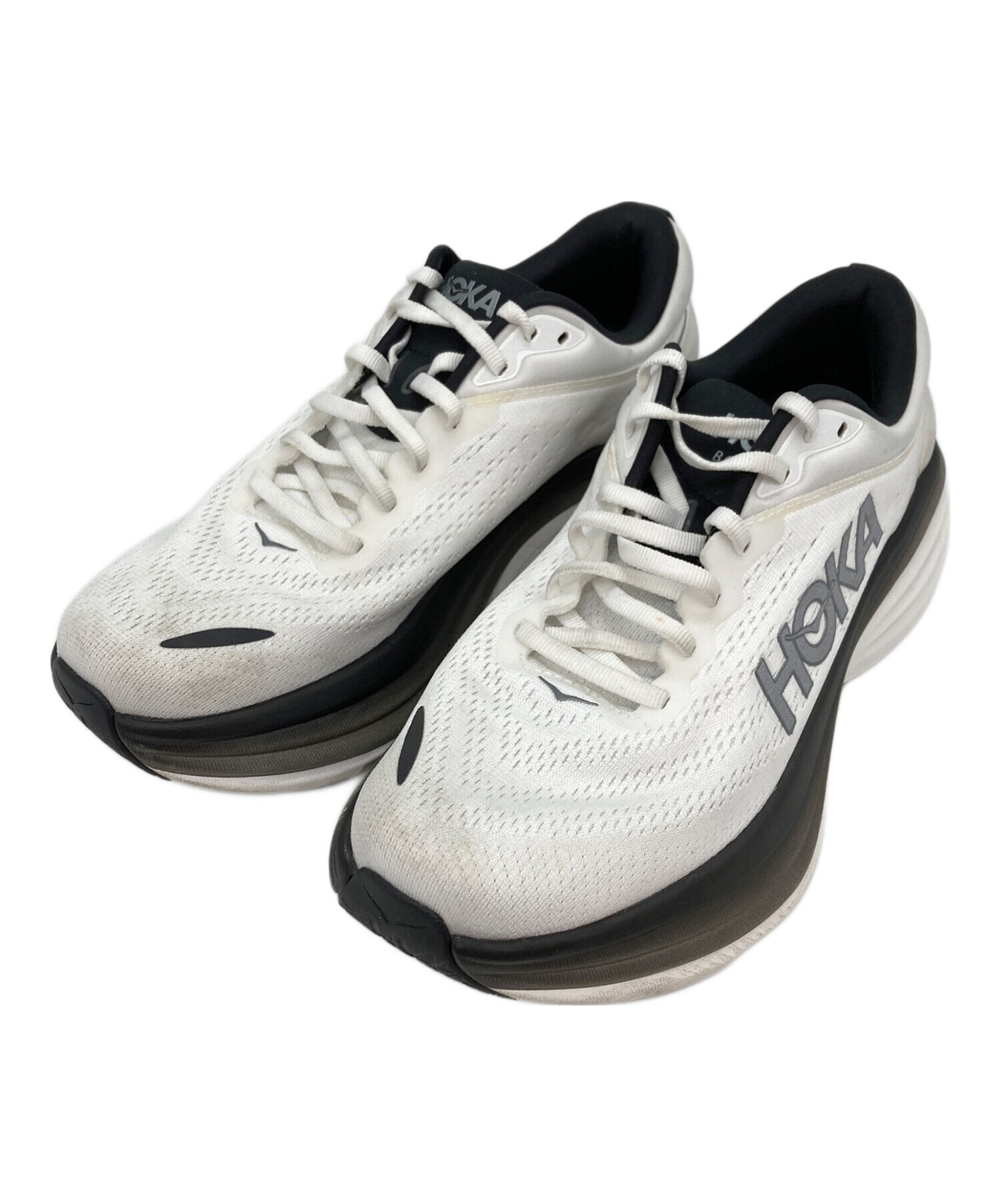 中古・古着通販】HOKAONEONE (ホカオネオネ) BONDI 8 ホワイト サイズ