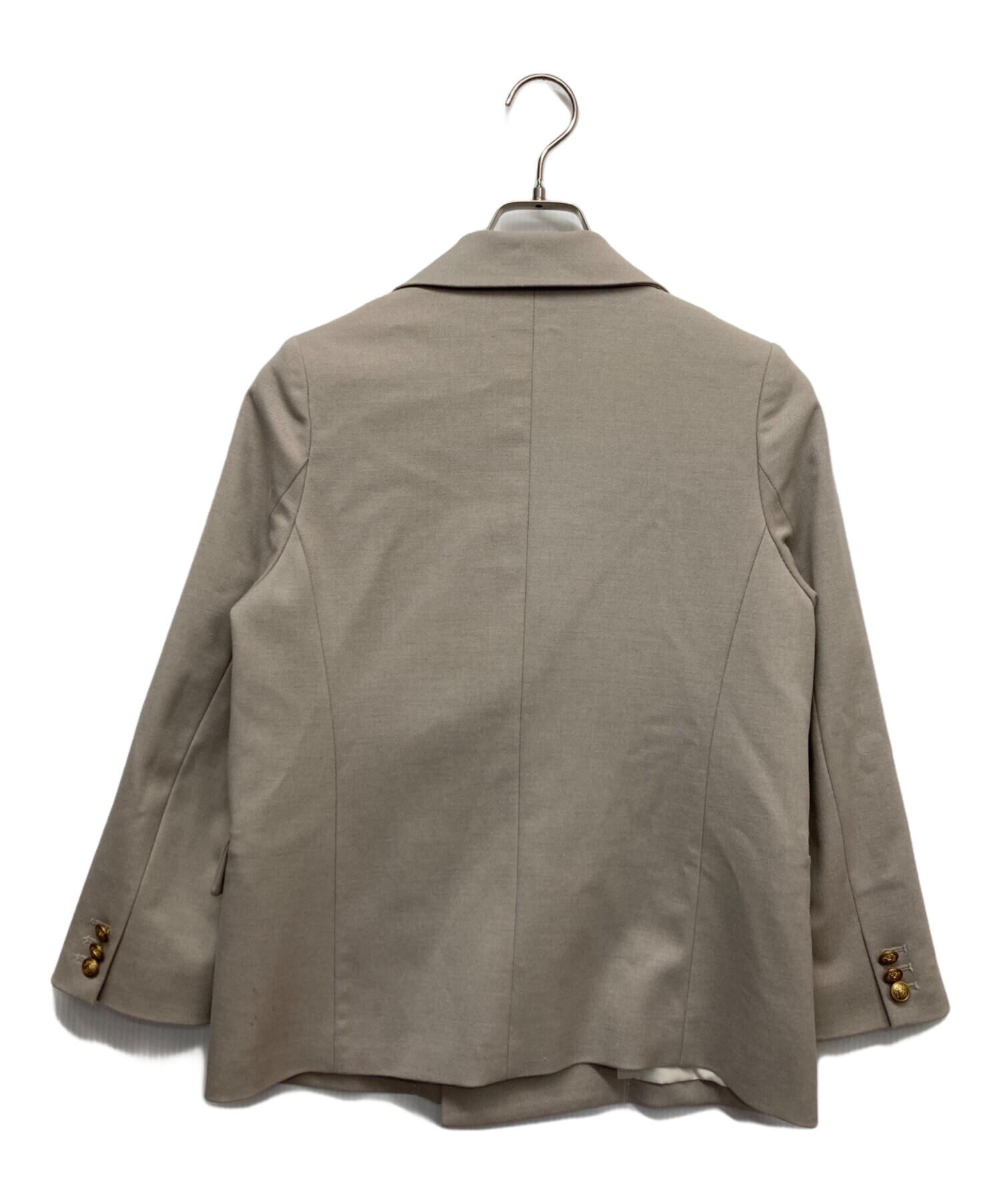 中古・古着通販】Mila Owen (ミラオーウェン) 金釦ダブルブレザー