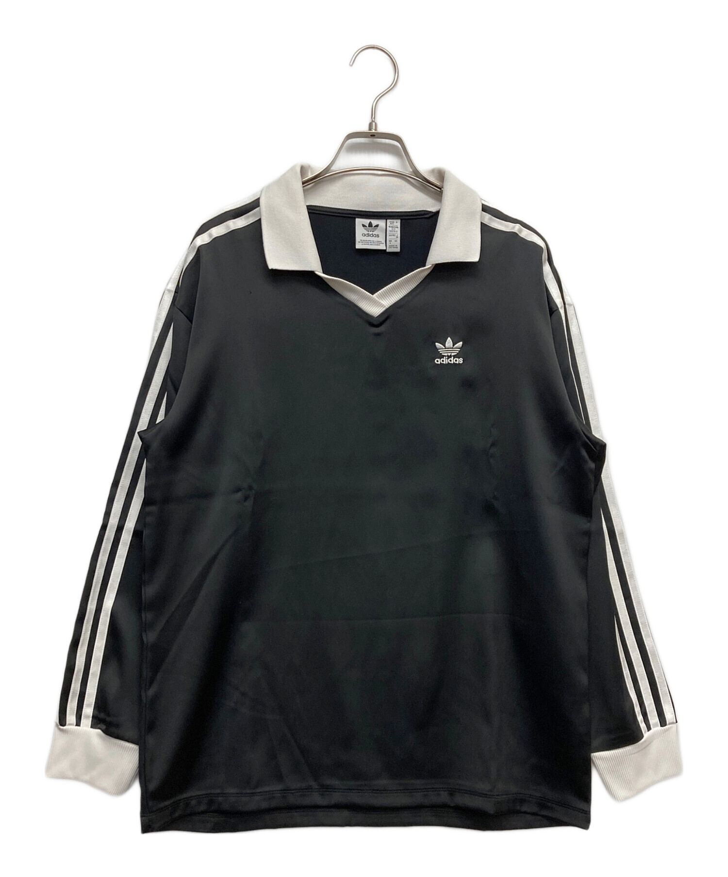 中古・古着通販】adidas (アディダス) スリーストライプス サテン 長袖 