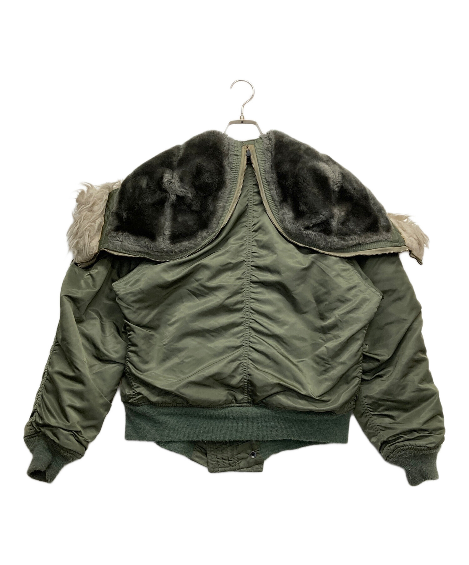 中古・古着通販】ALPHA (アルファ) N-2Bジャケット カーキ サイズ:M