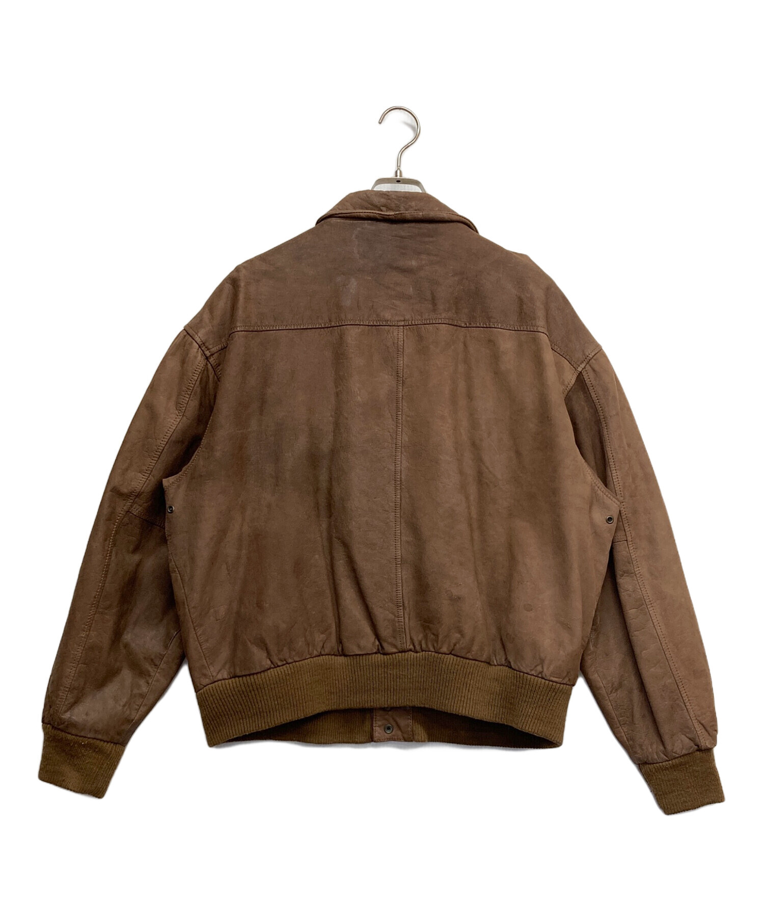 中古・古着通販】G-Ⅲ (ジースリー) a-2タイプジャケット ブラウン