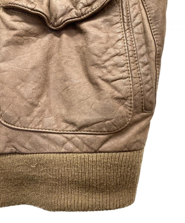 中古・古着通販】G-Ⅲ (ジースリー) a-2タイプジャケット ブラウン