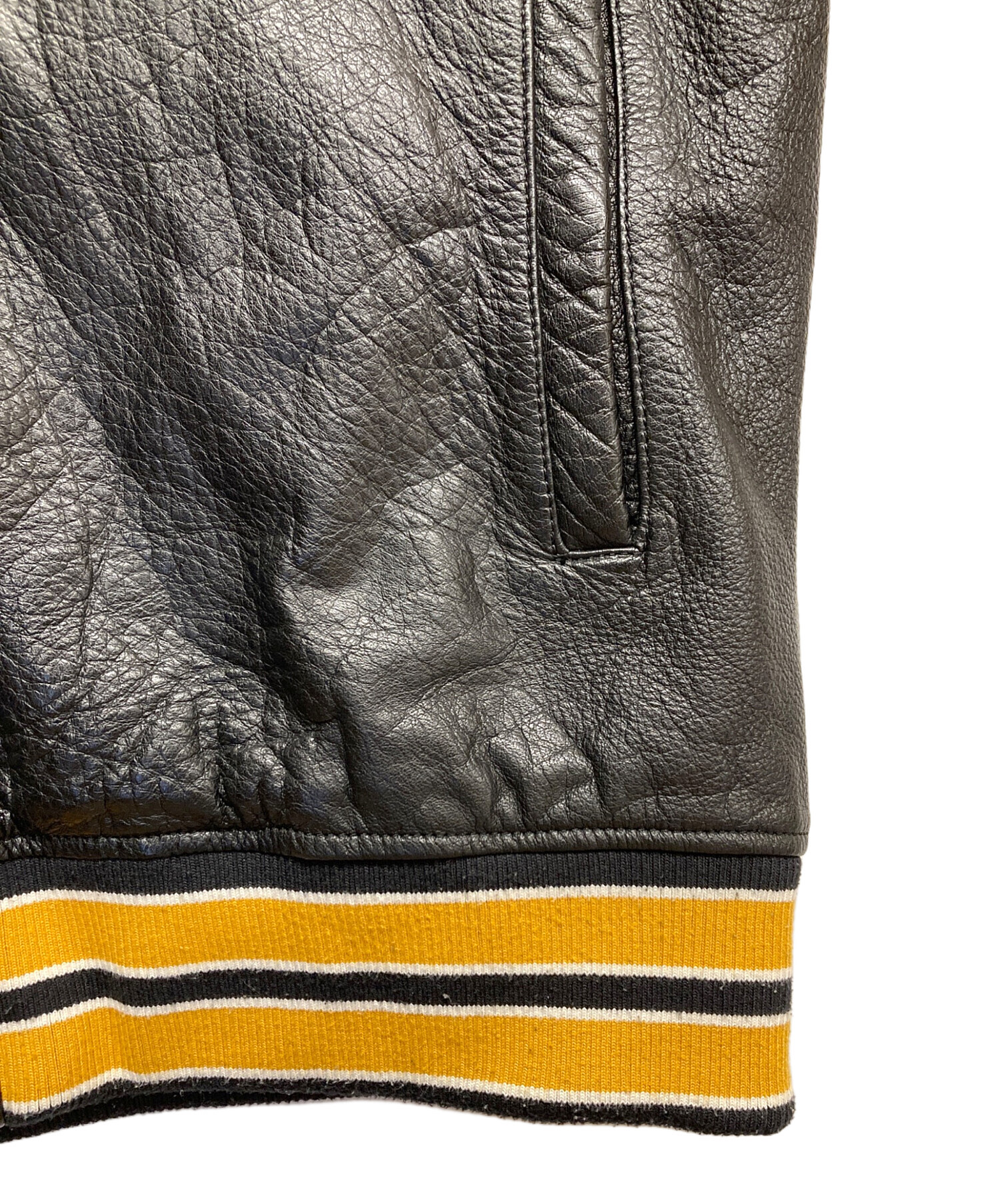 中古・古着通販】ZARA (ザラ) レザージャケット ブラック サイズ:L