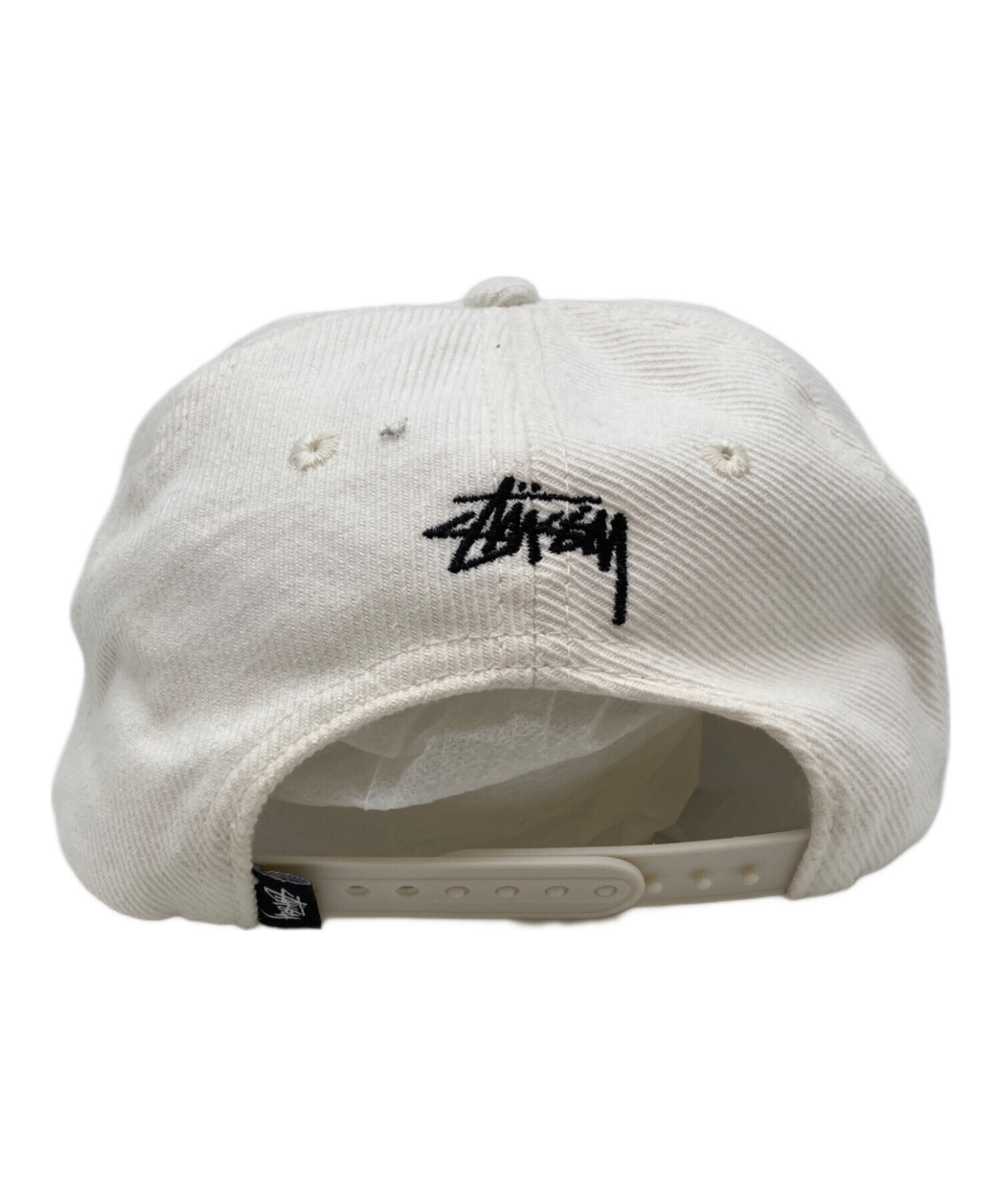 中古・古着通販】stussy (ステューシー) dice sanpback cap アイボリー 