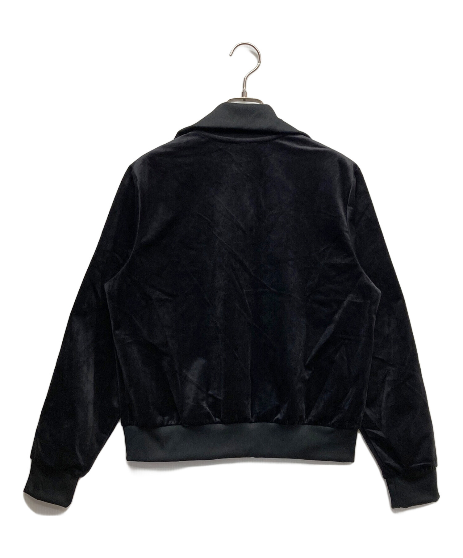ベロアトラックトップジャケット L 値下げ交渉可❗️美品 中古・古着通販】adidas (アディダス) ベロア トラックトップ ブラック