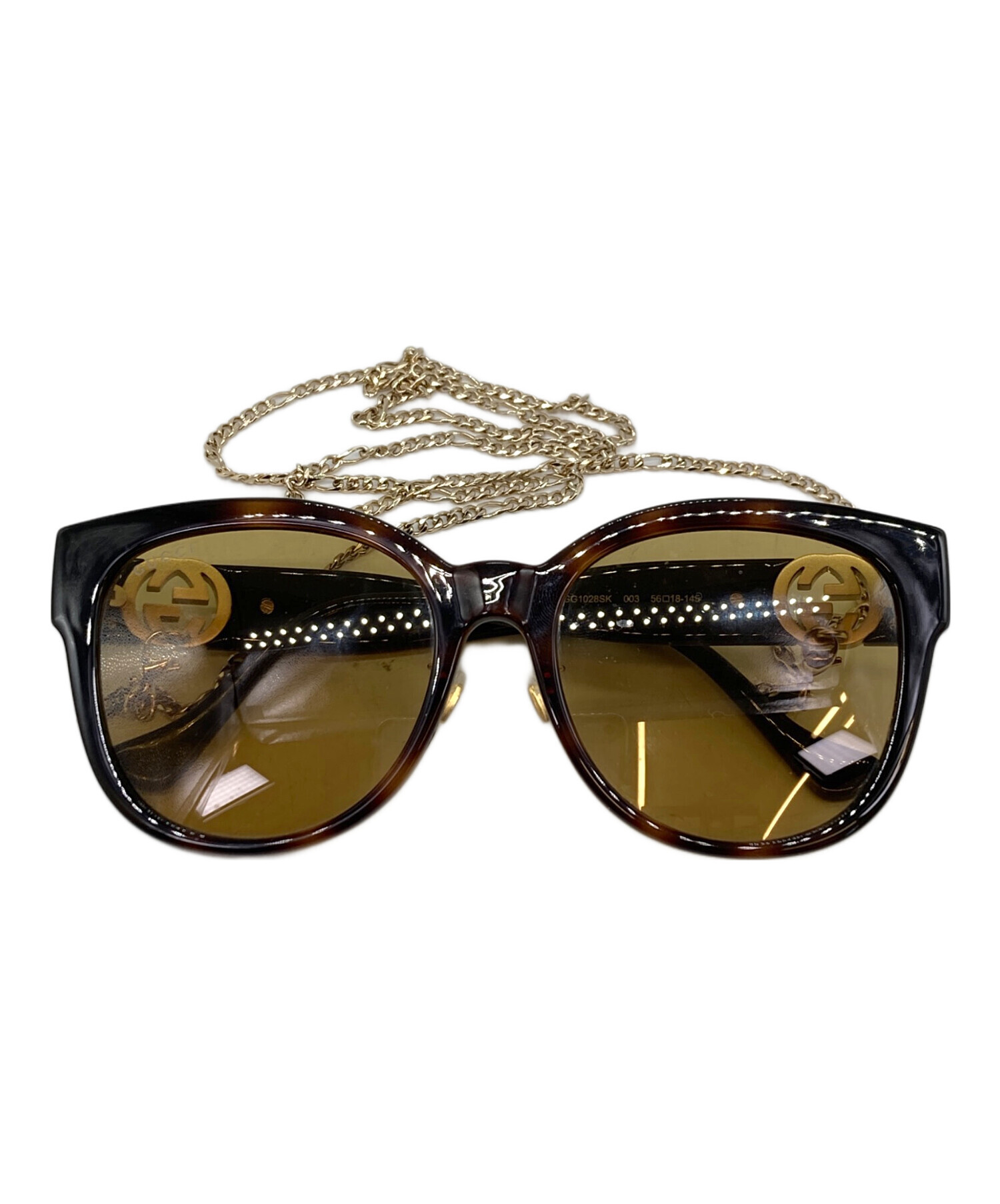 中古・古着通販】GUCCI (グッチ) ラウンドフレーム サングラス