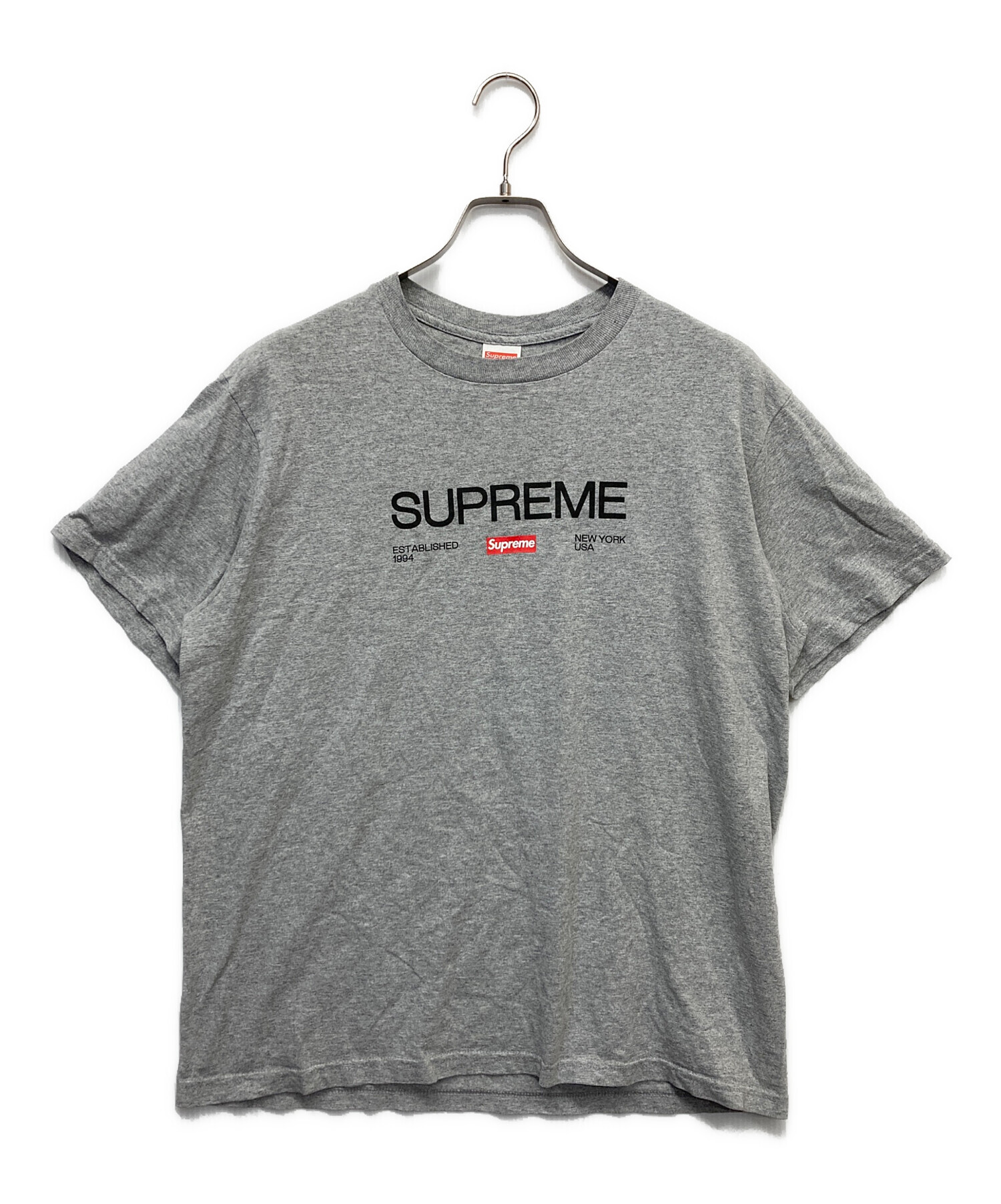 中古・古着通販】SUPREME (シュプリーム) Est. 1994 TEE グレー サイズ 