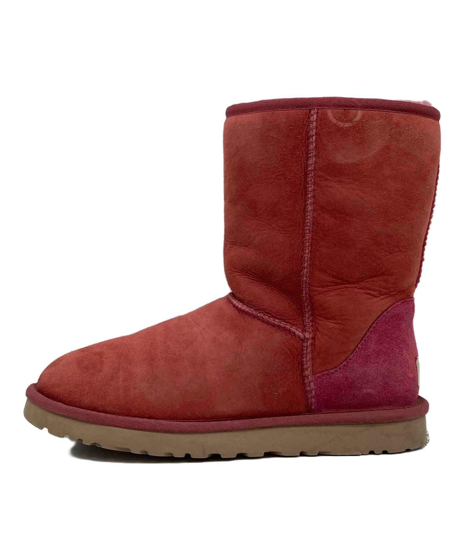 希少　キムタク着　UGG　ムートンブーツ 中古・古着通販】UGG (アグ) ムートンブーツ レッド サイズ:25