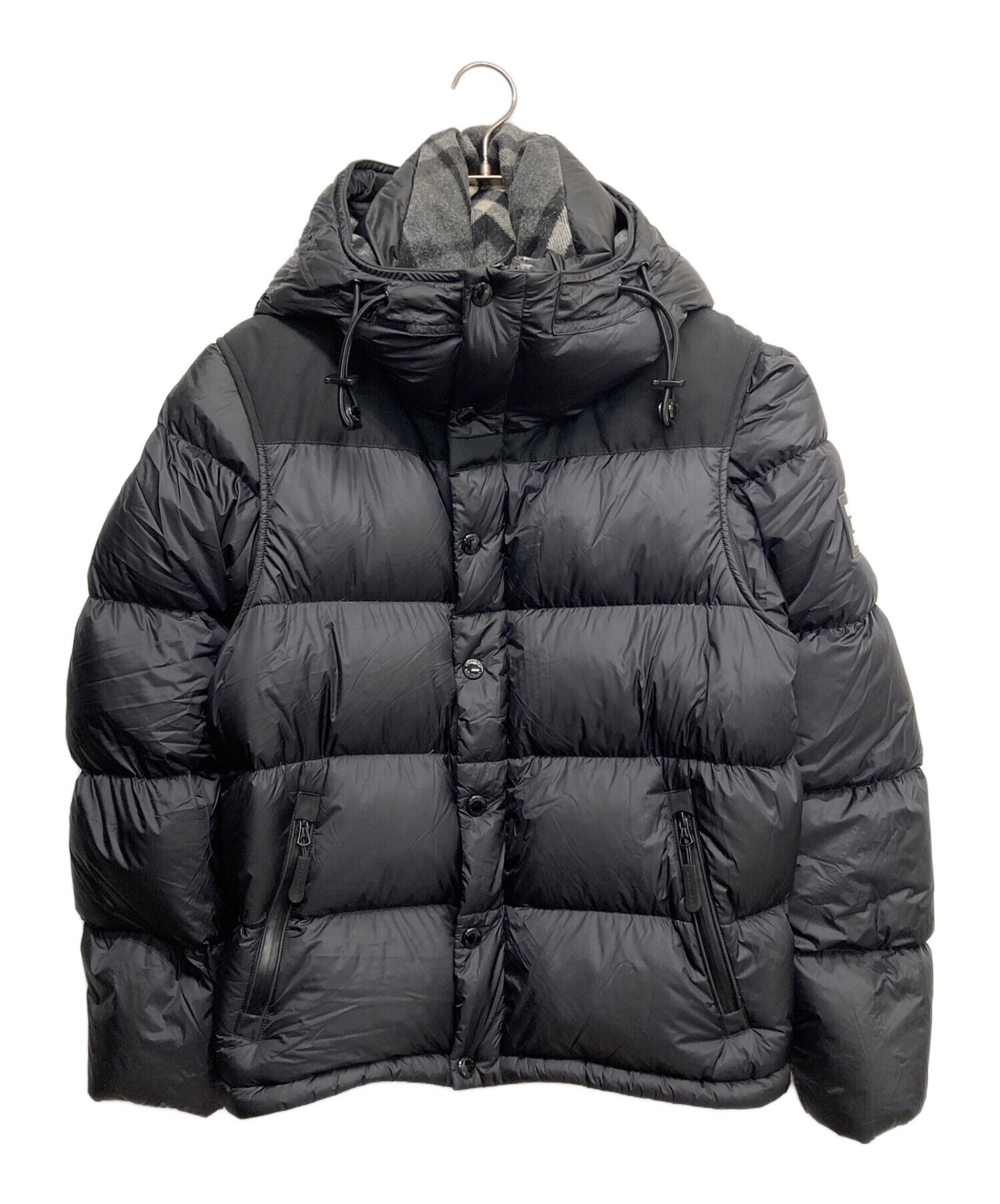 バーバリー　ダウン2way 中古・古着通販】BURBERRY (バーバリー) LOCKWELL 2WAY フーディダウン