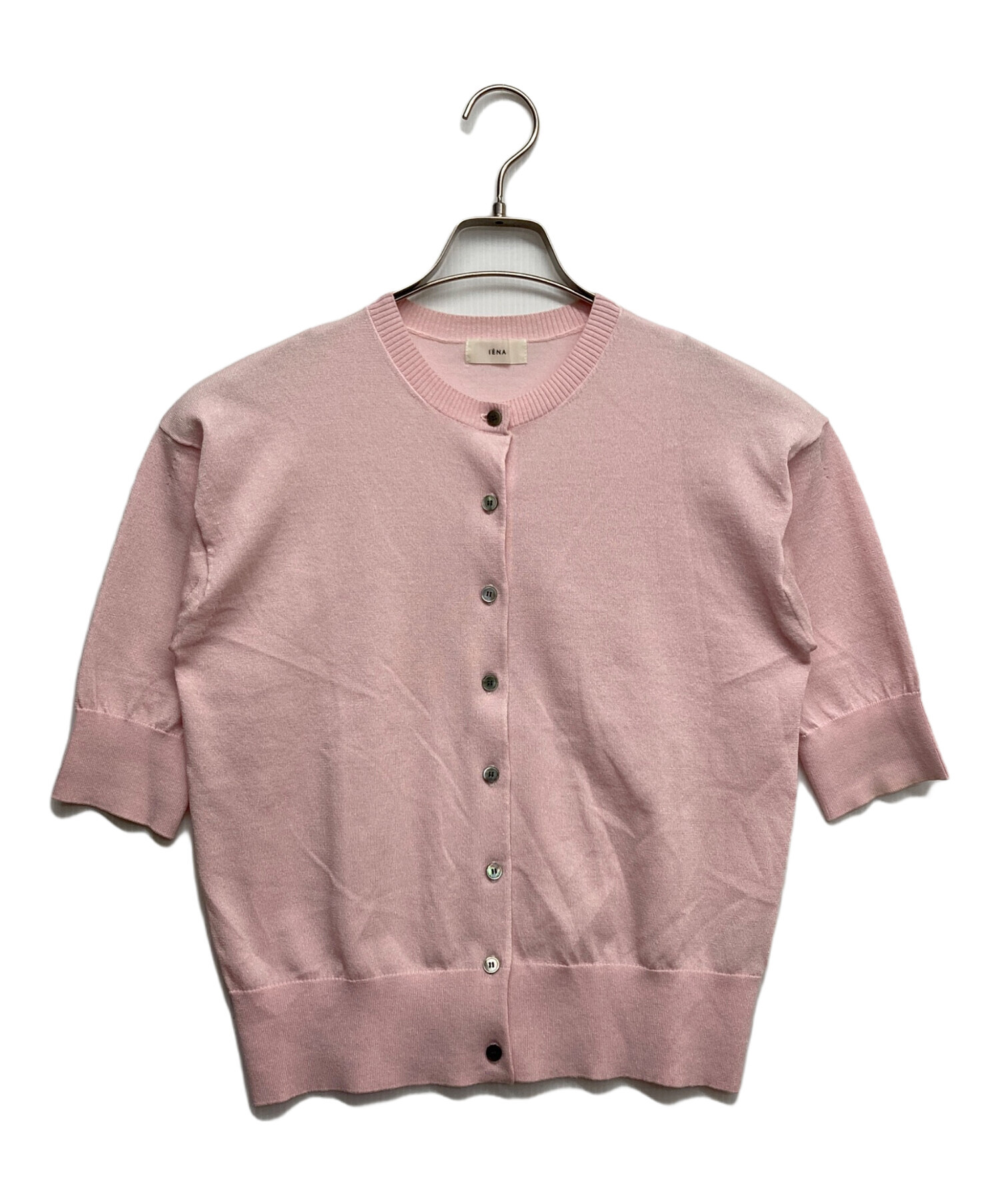 中古・古着通販】IENA (イエナ) LEVITA クルーカーディガン ピンク