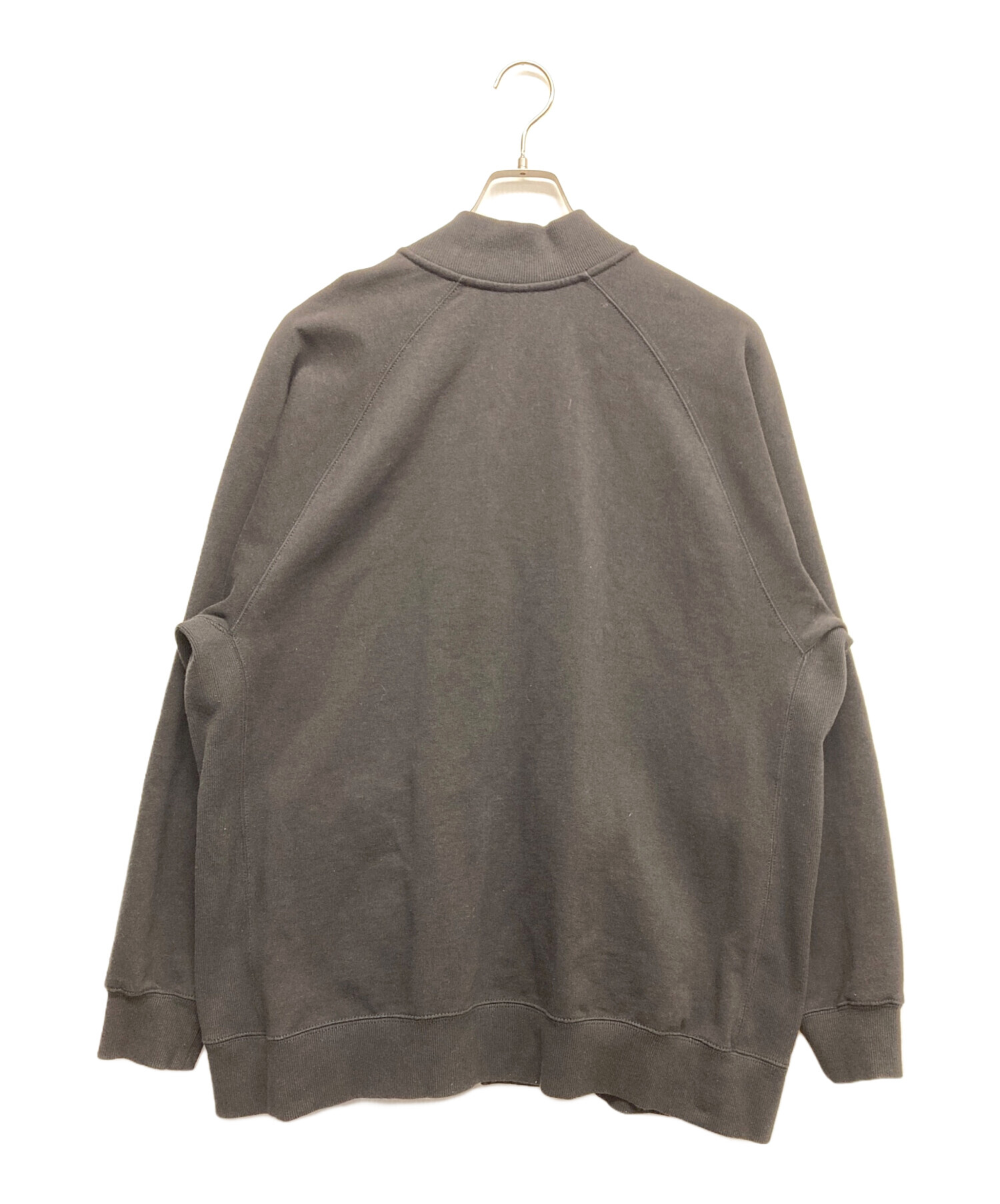 中古・古着通販】LEE (リー) スウェットカーディガン ブラック サイズ 