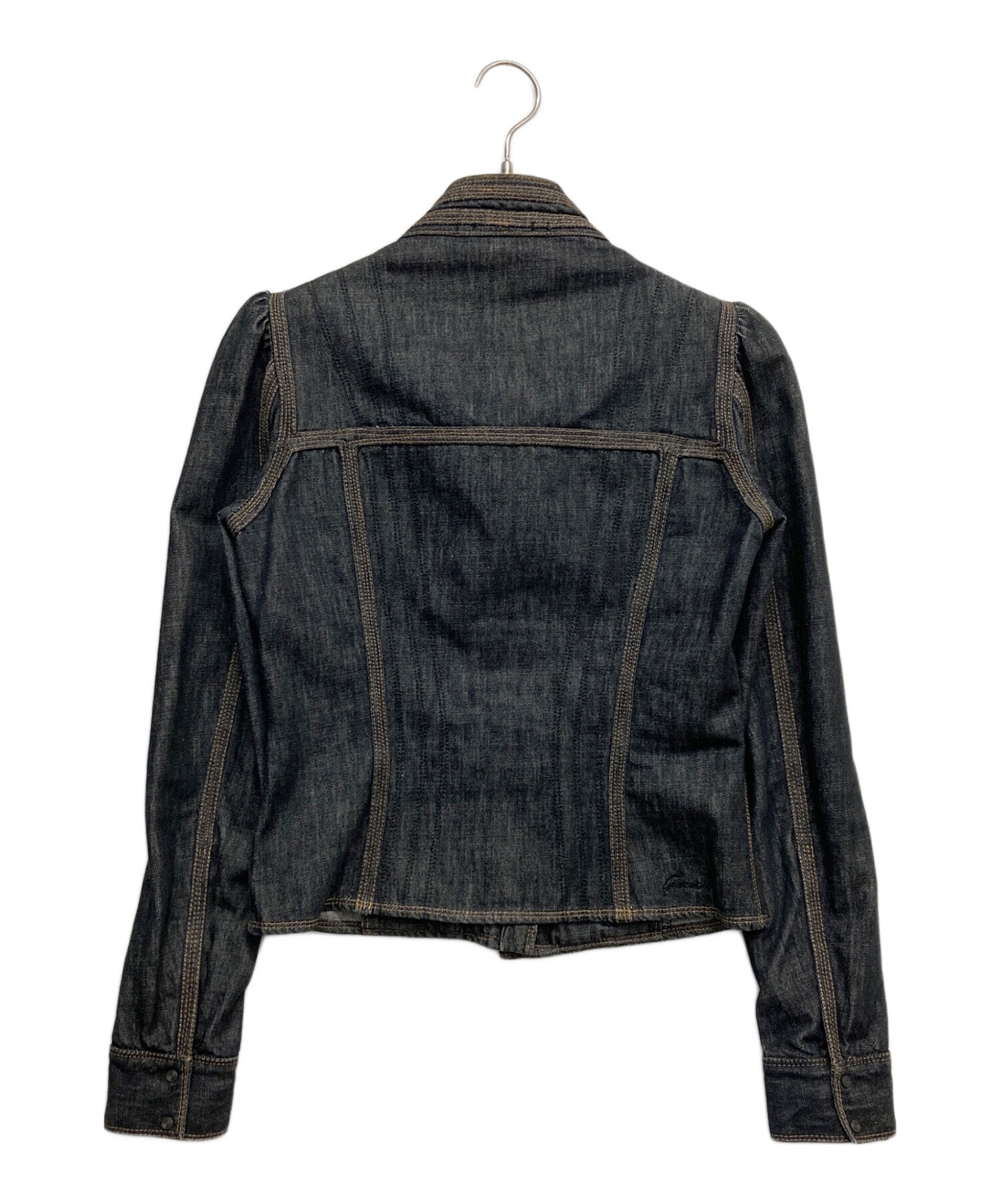 中古・古着通販】GUCCI (グッチ) アーカイヴデニムジャケット ブルー