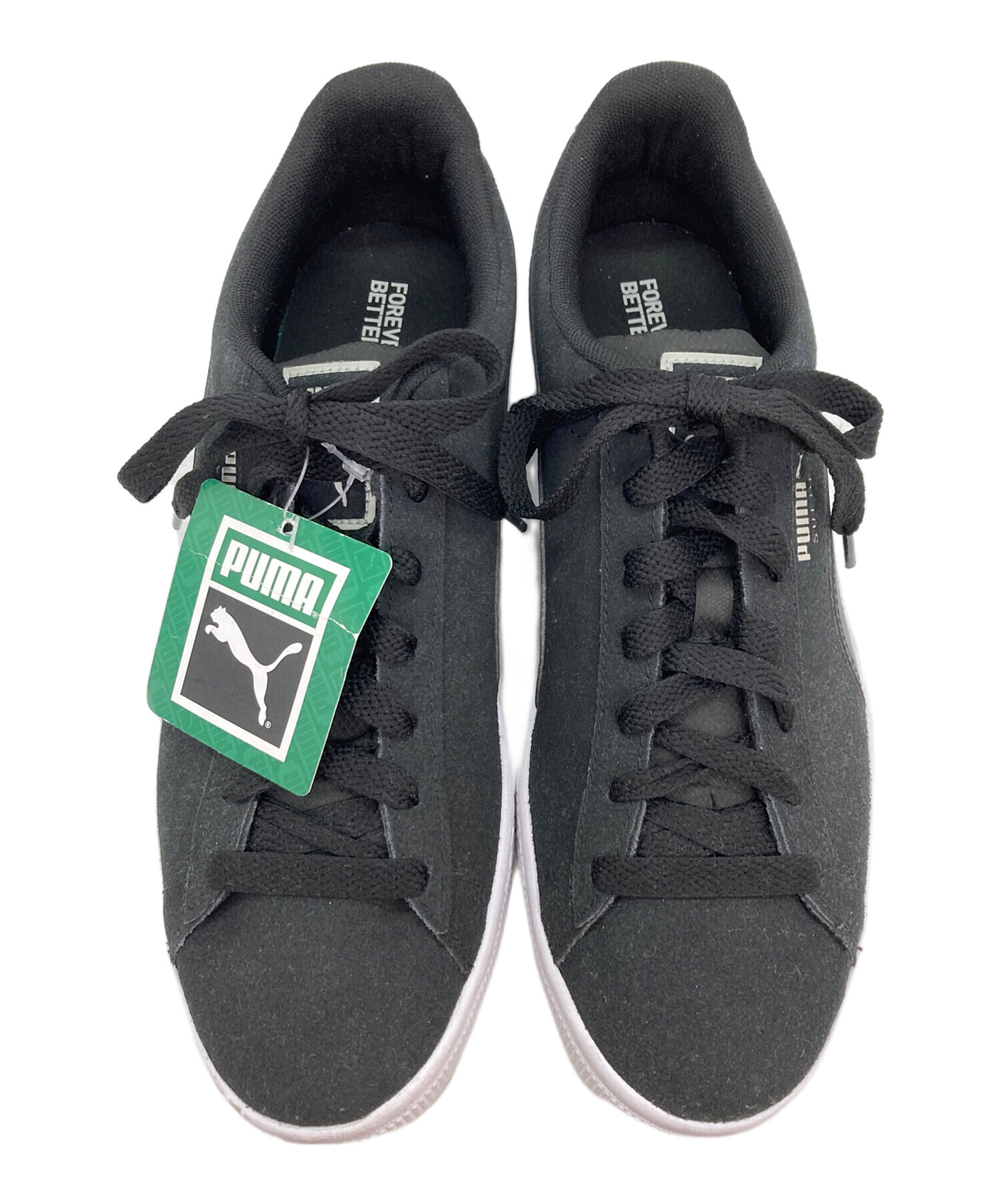 中古・古着通販】PUMA (プーマ) スウェードリスタイル ブラック サイズ 