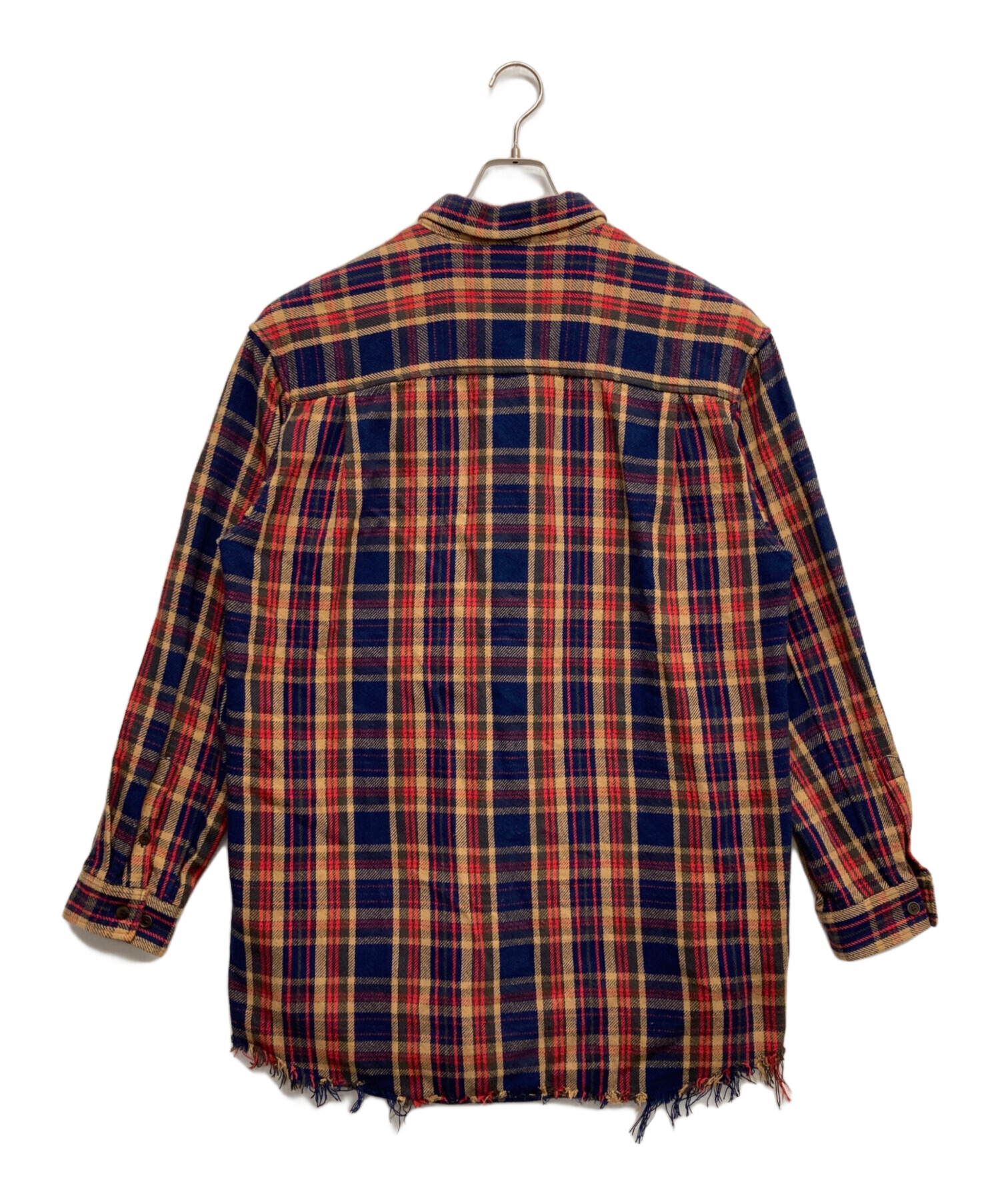UNDERCOVER ネルシャツ size:3 中古・古着通販】UNDERCOVER (アンダーカバー) オーバーサイズ