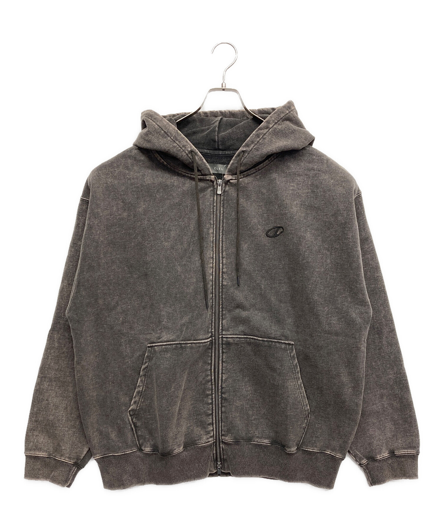 T*Y様 ブラックレーベル　グレーウッドグリップ　中古 中古・古着通販】CLEL (クレイル) Heavy Weight Logo Embroidered Full