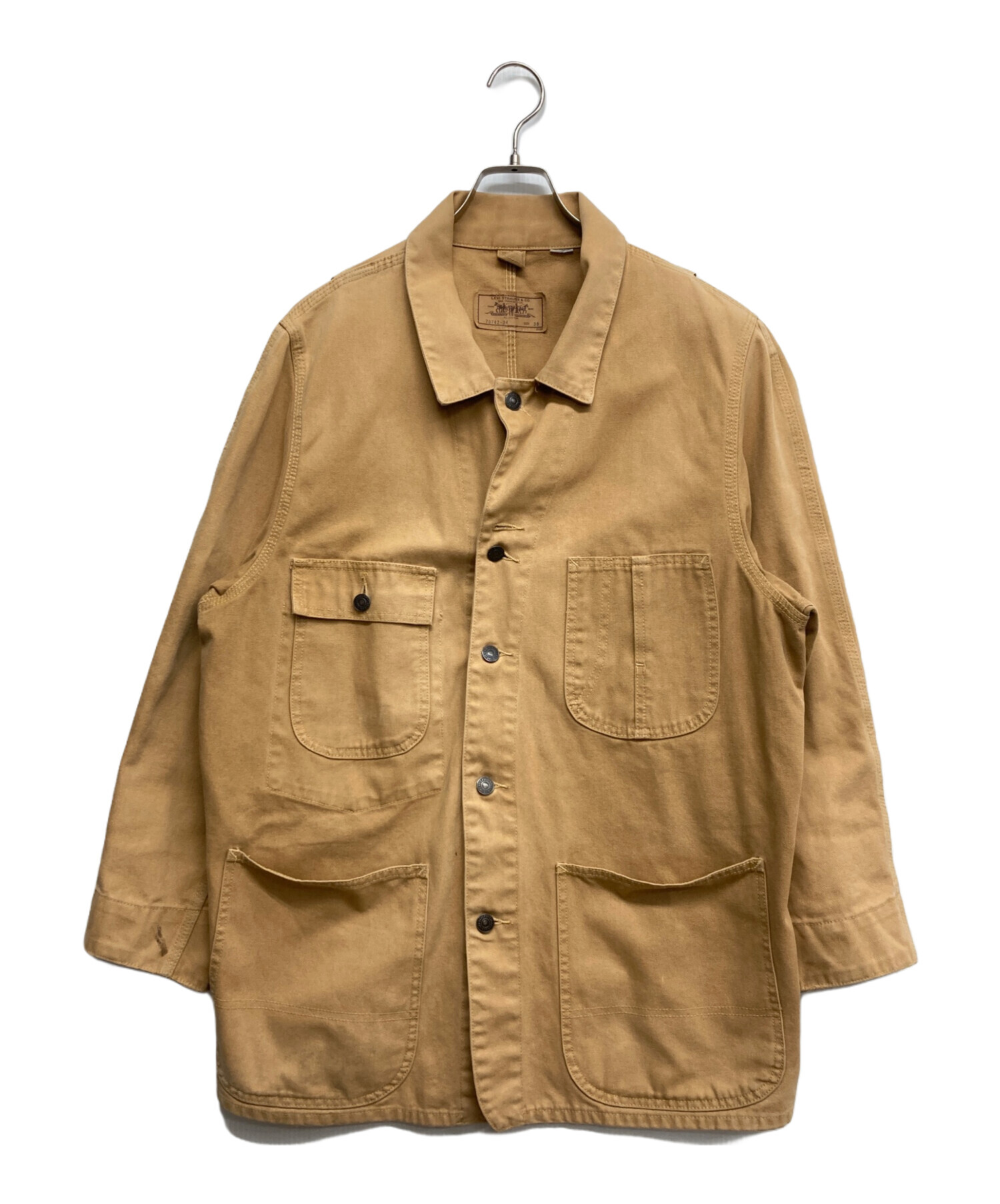 LEVI'S リーバイス　ダックカバーオール　ジャケット　38 USA 中古・古着通販】LEVI'S (リーバイス) ダックカバーオールジャケット