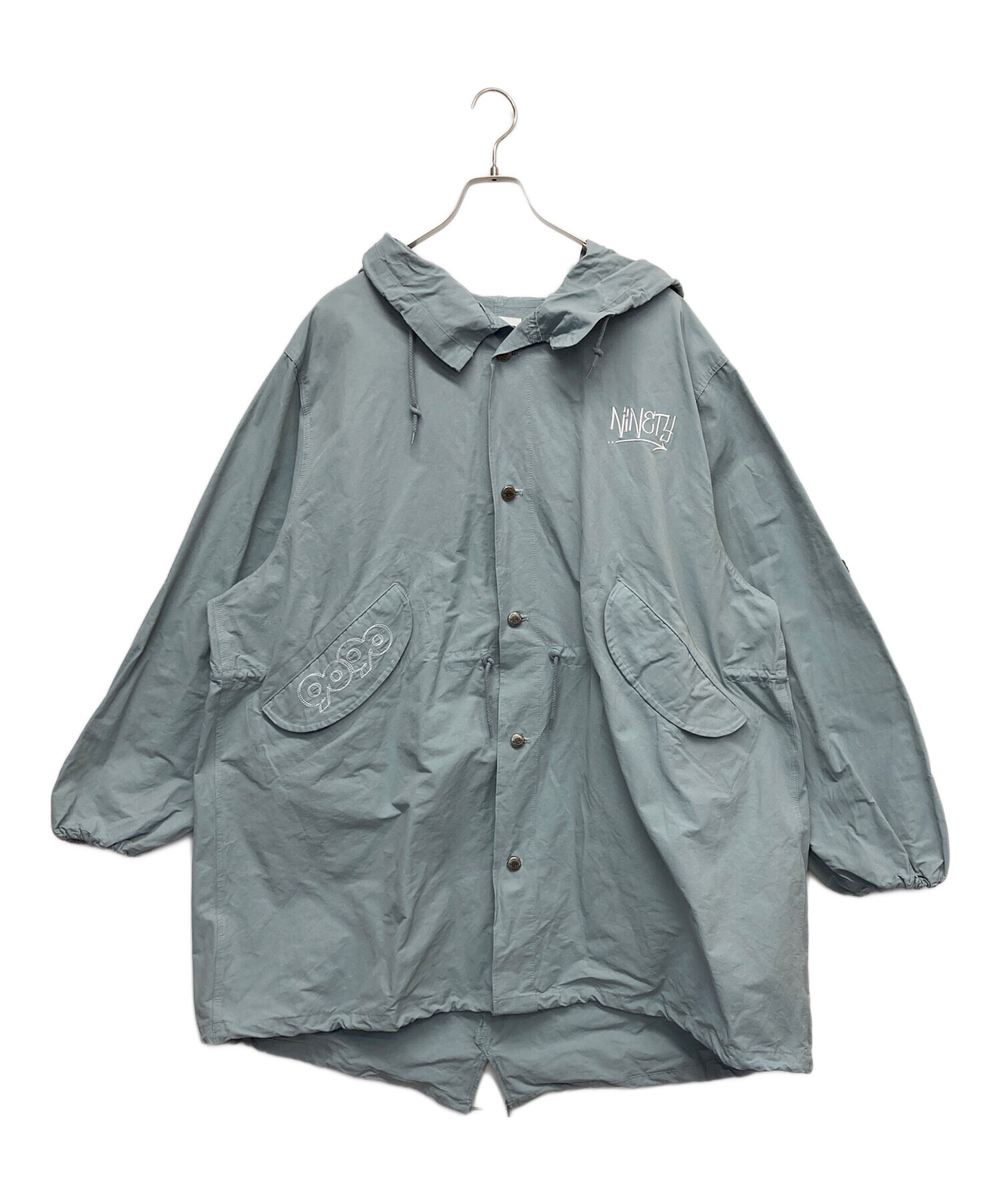 中古・古着通販】9090 (9090) Angel Snow Parka ブルー サイズ:M 