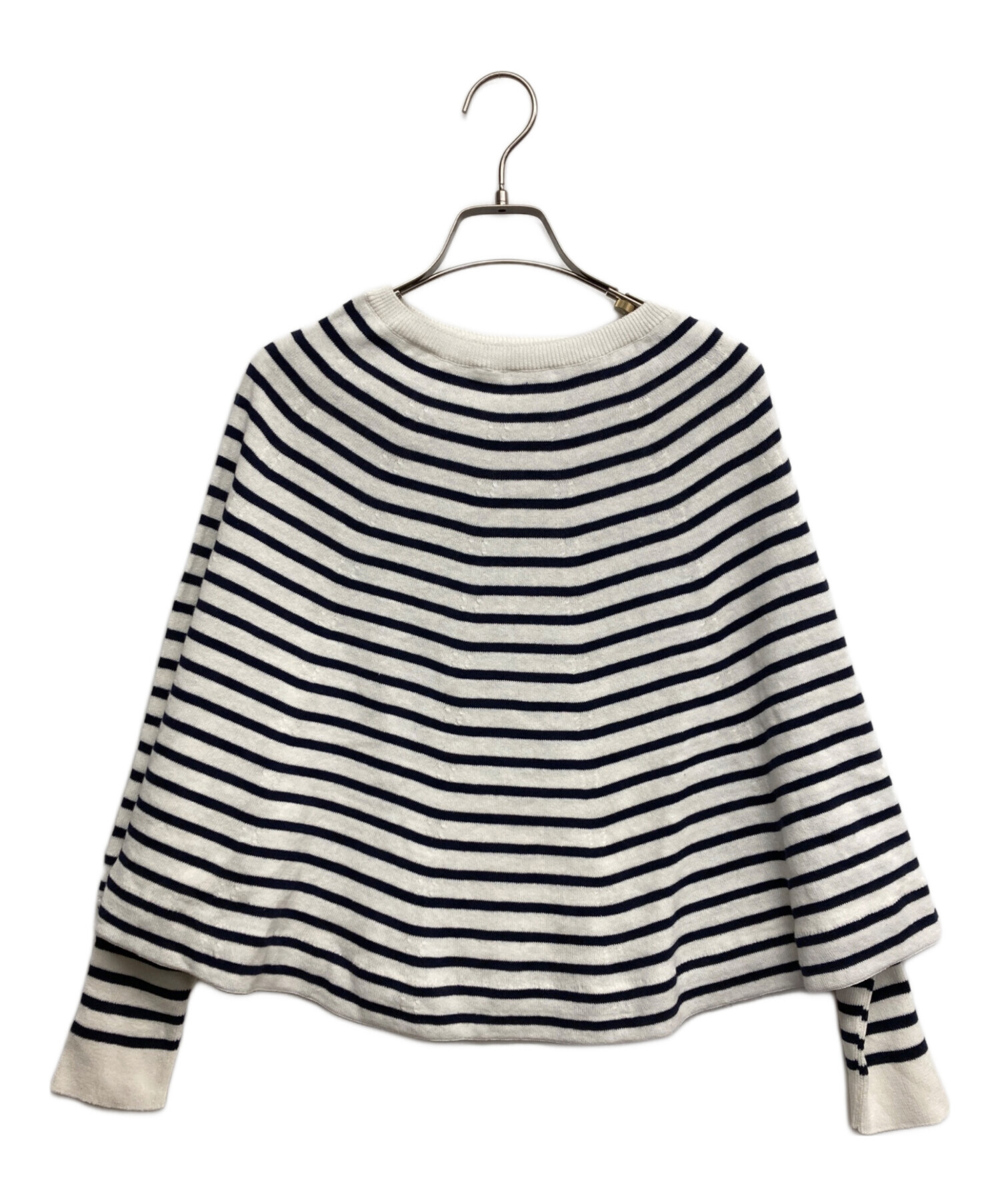 美品 BEARDSLEY ビアズリー ボーダー ニット 長袖 2025 BEARDSLEY（ビアズリー） ニット セーター BAイニシャルサイドZIP