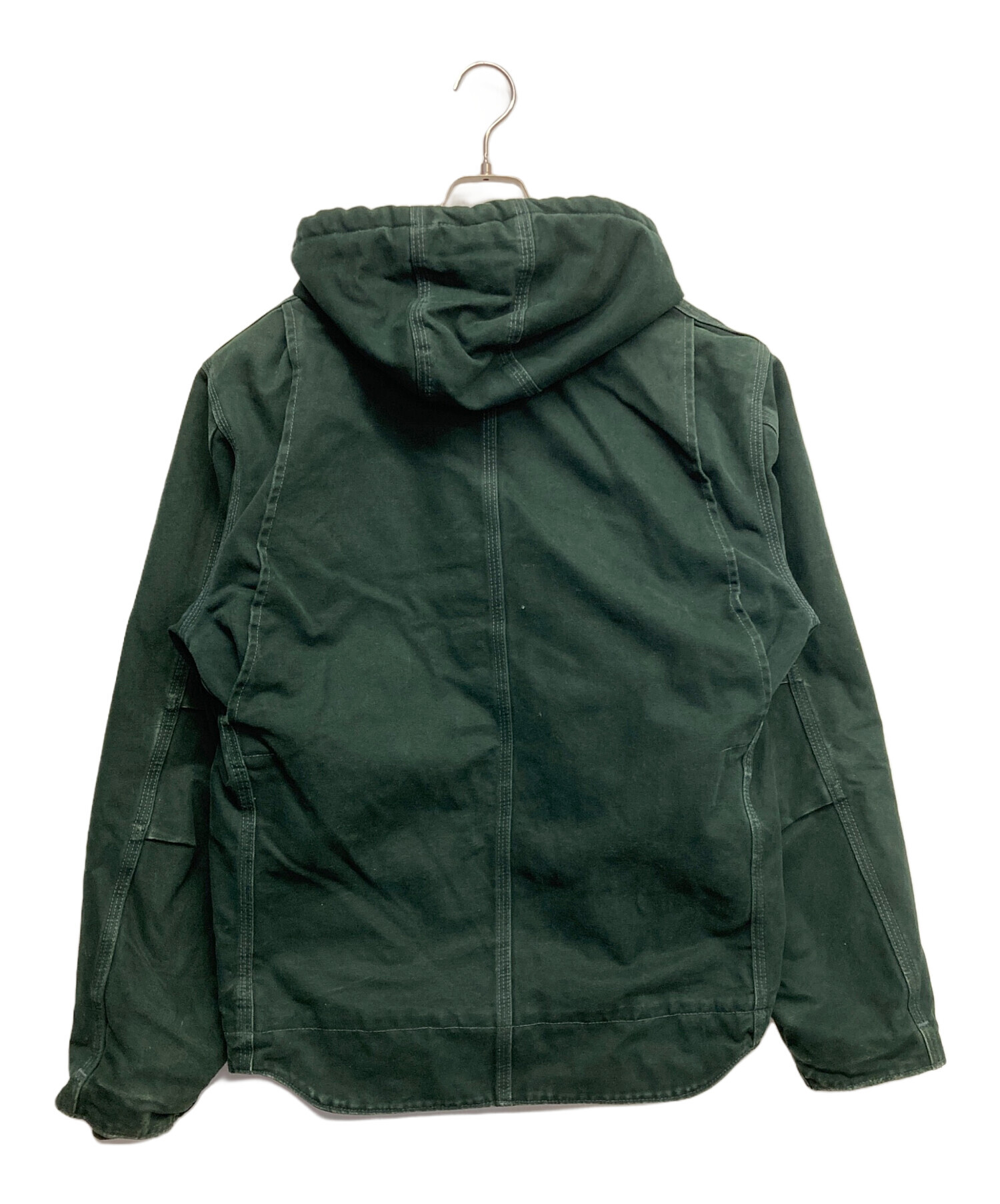 Carhartt 古着フード付きグリーン　アクティブパーカー 中古・古着通販】CarHartt (カーハート) 裏ボアアクティブジャケット
