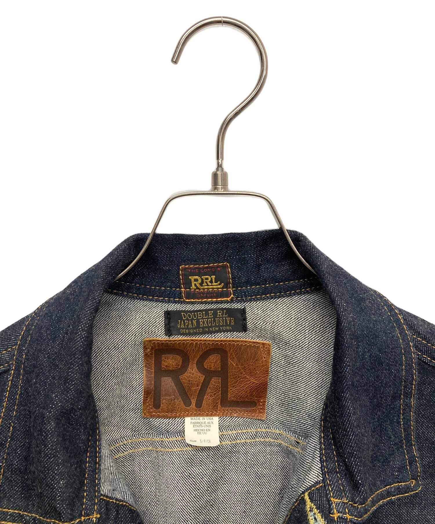美品 RRL USA製 381 JAPAN EXCLUSIVE デニムジャケット 中古・古着通販】RRL (ダブルアールエル) 381 Cowboy デニムジャケット