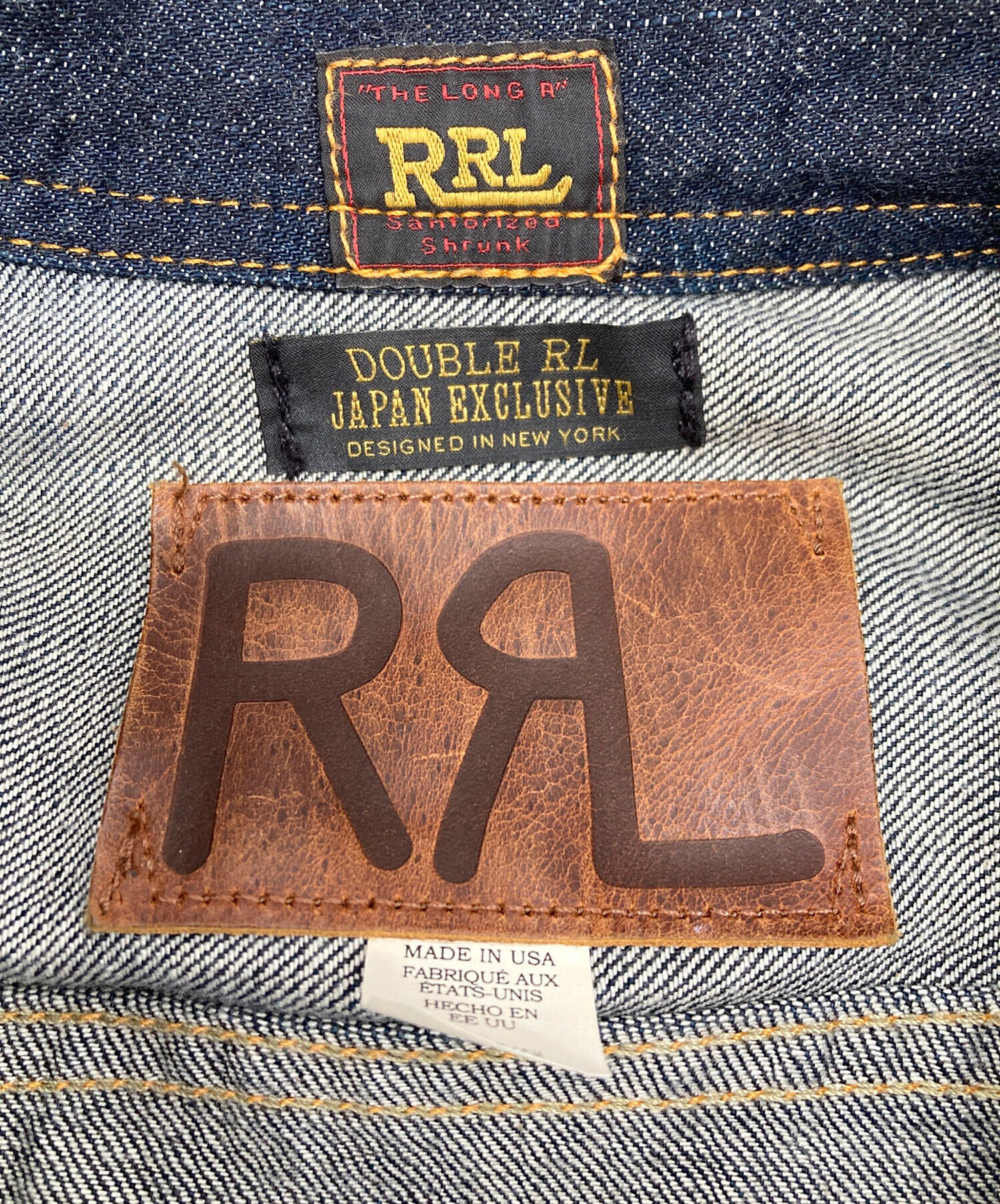 中古・古着通販】RRL (ダブルアールエル) 381 Cowboy デニムジャケット
