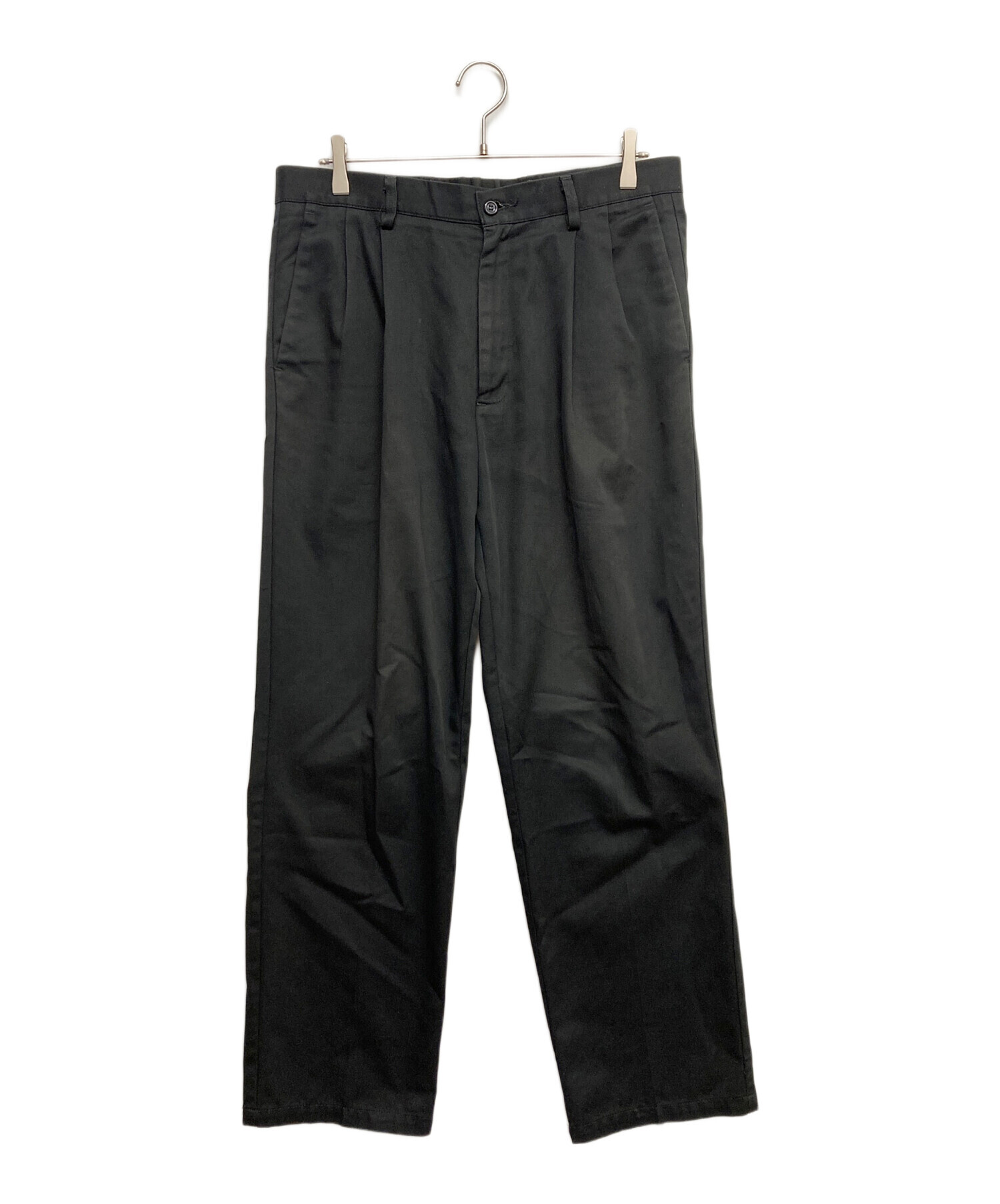 中古・古着通販】DOCKERS (ドッカーズ) ツータックパンツ ネイビー