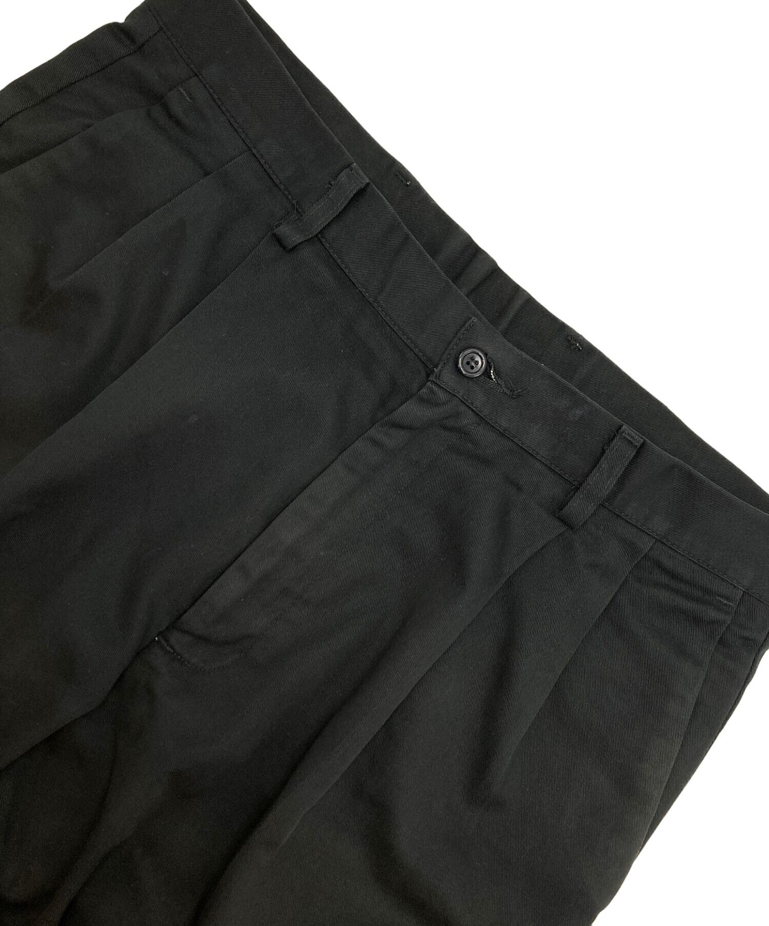 中古・古着通販】DOCKERS (ドッカーズ) ツータックパンツ ネイビー