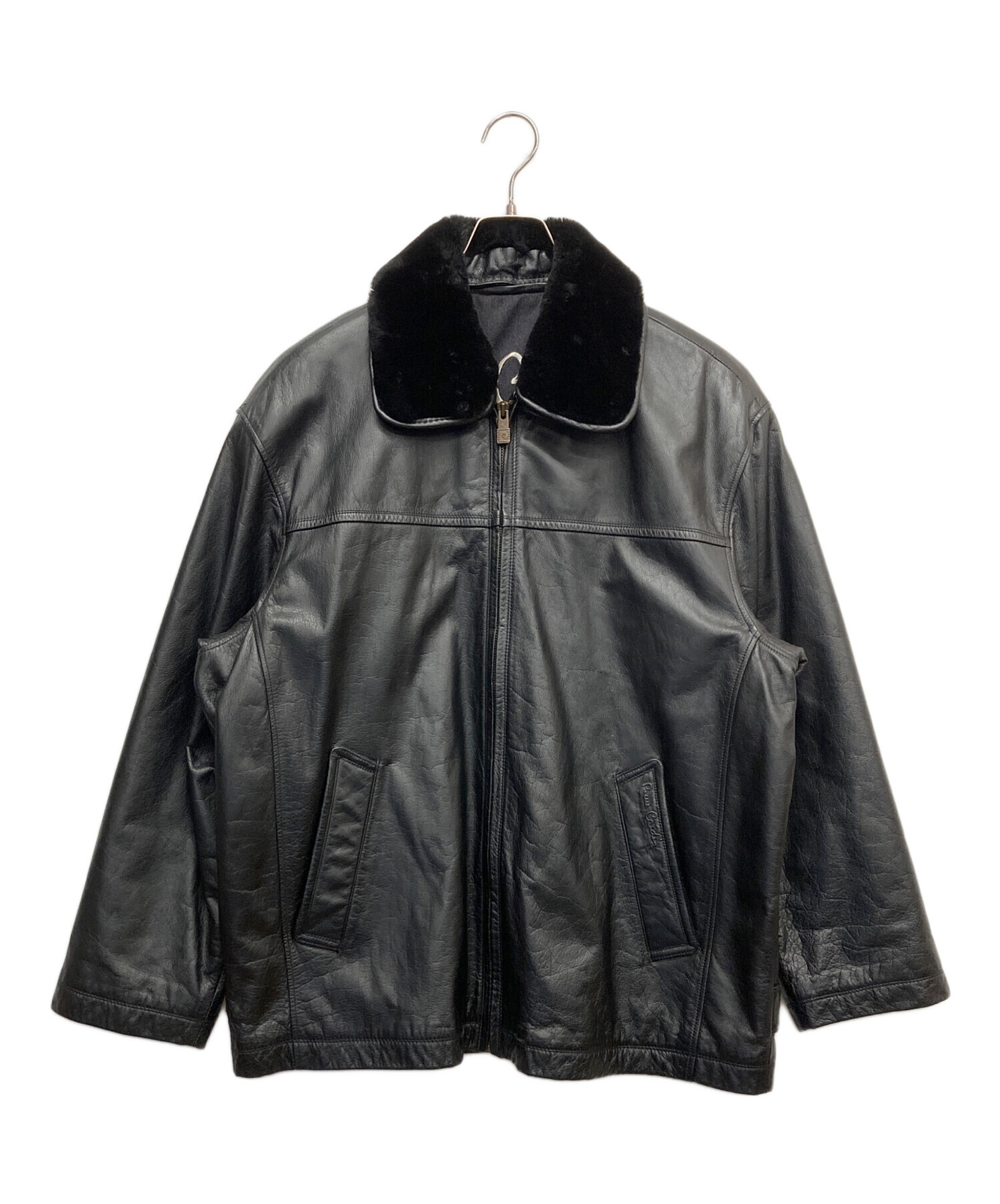 中古・古着通販】pierre cardin (ピエール・カルダン) レザージップ