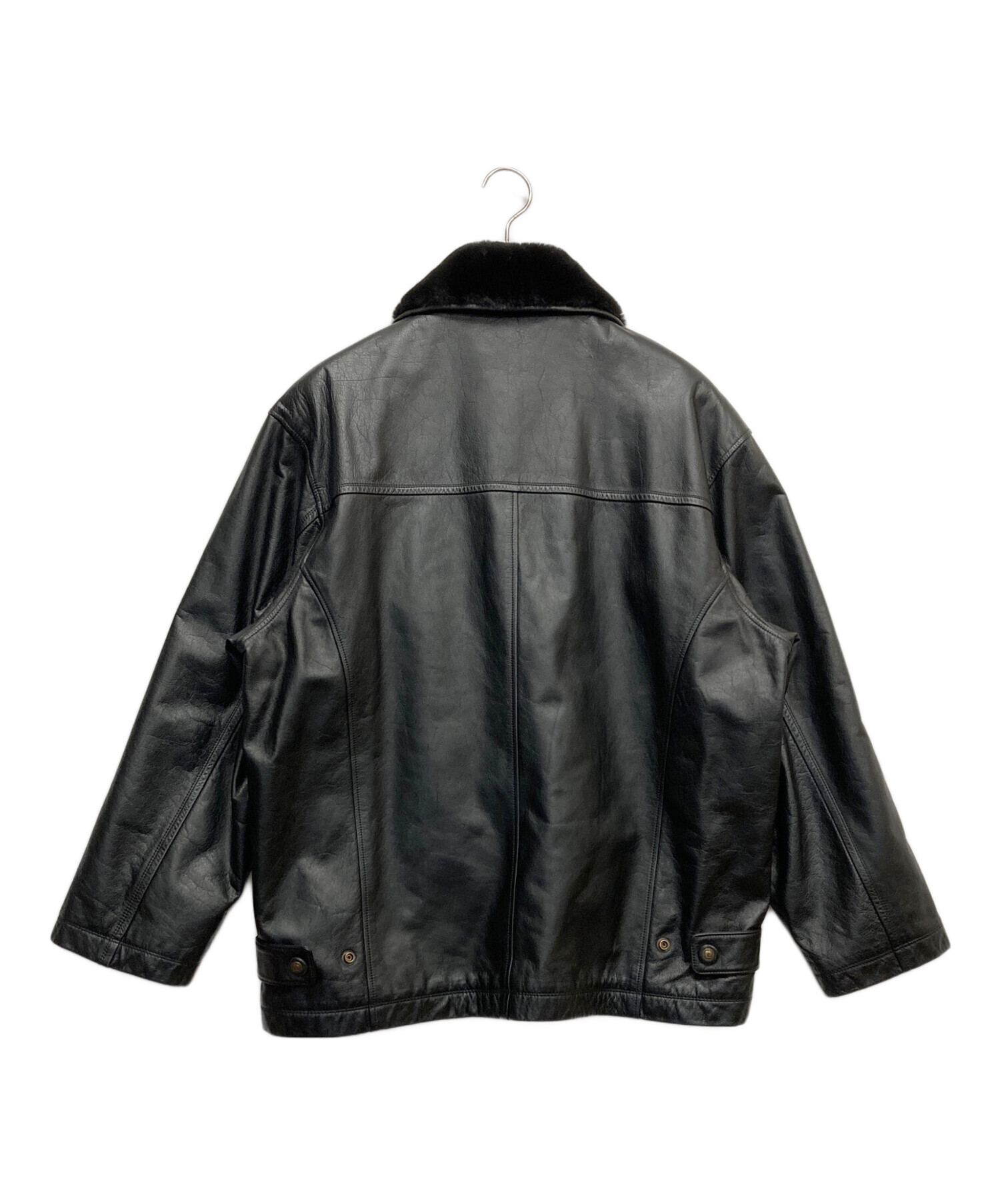 中古・古着通販】pierre cardin (ピエール・カルダン) レザージップ