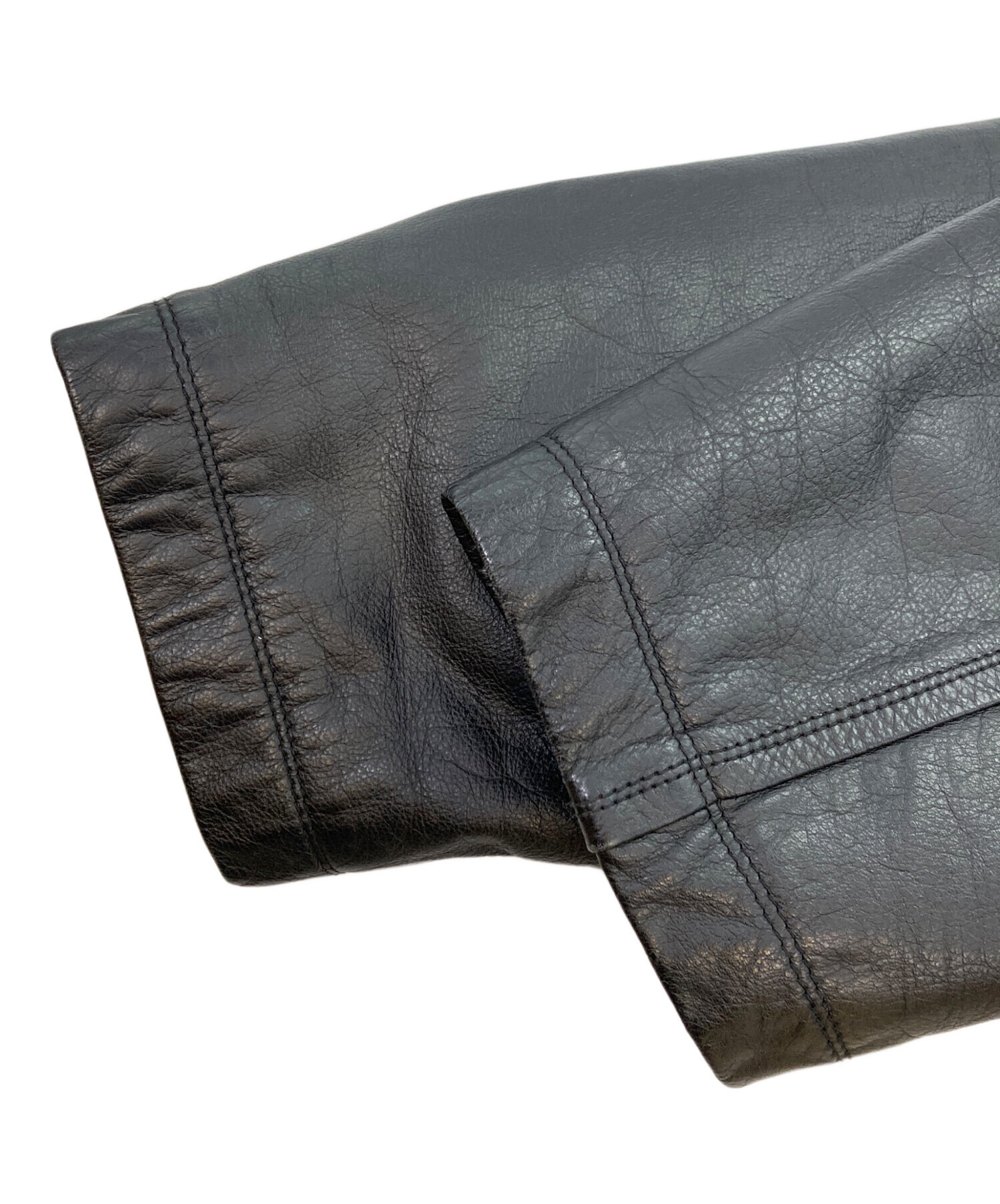 中古・古着通販】pierre cardin (ピエール・カルダン) レザージップ